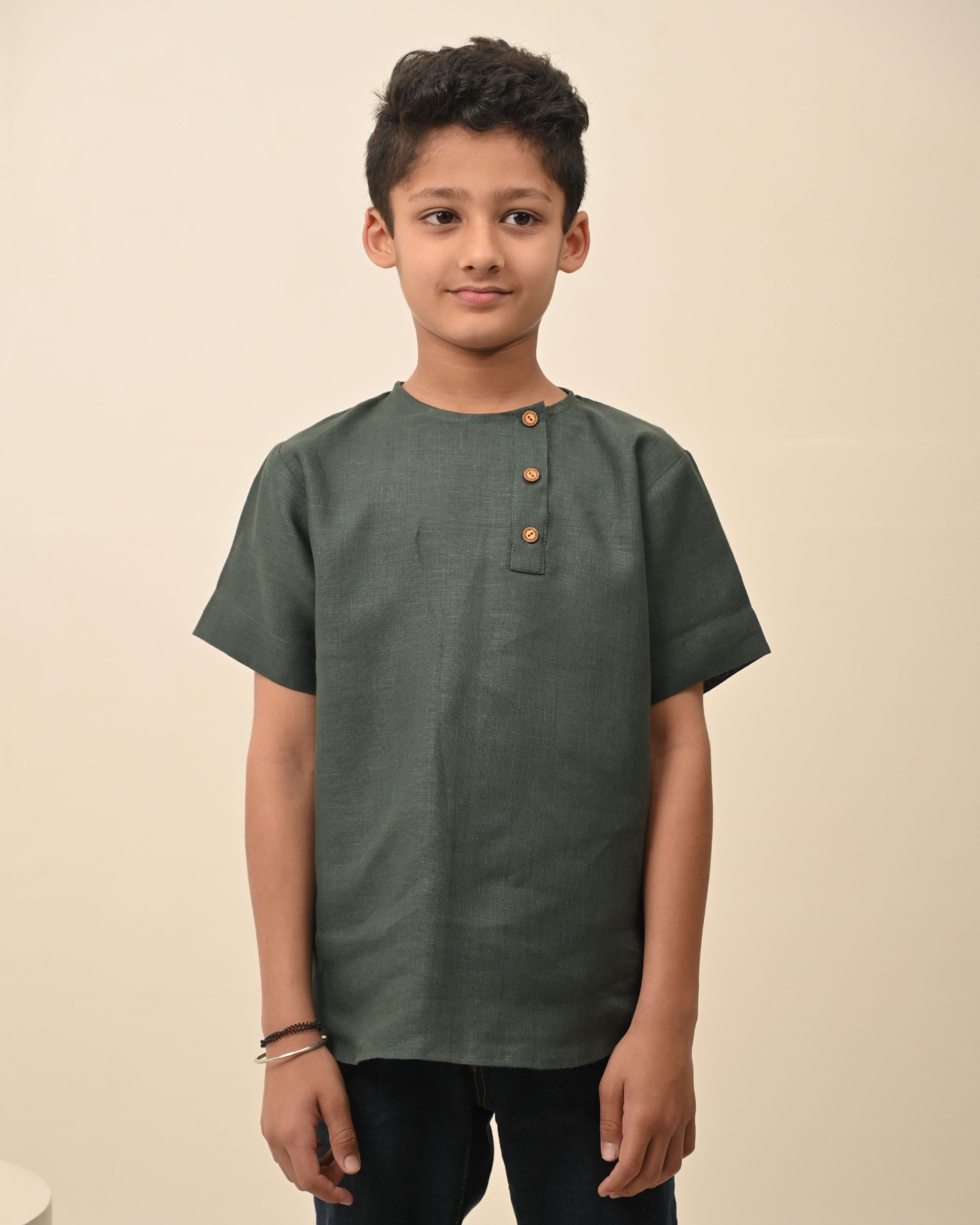 Pure Linen Trendy Kurta