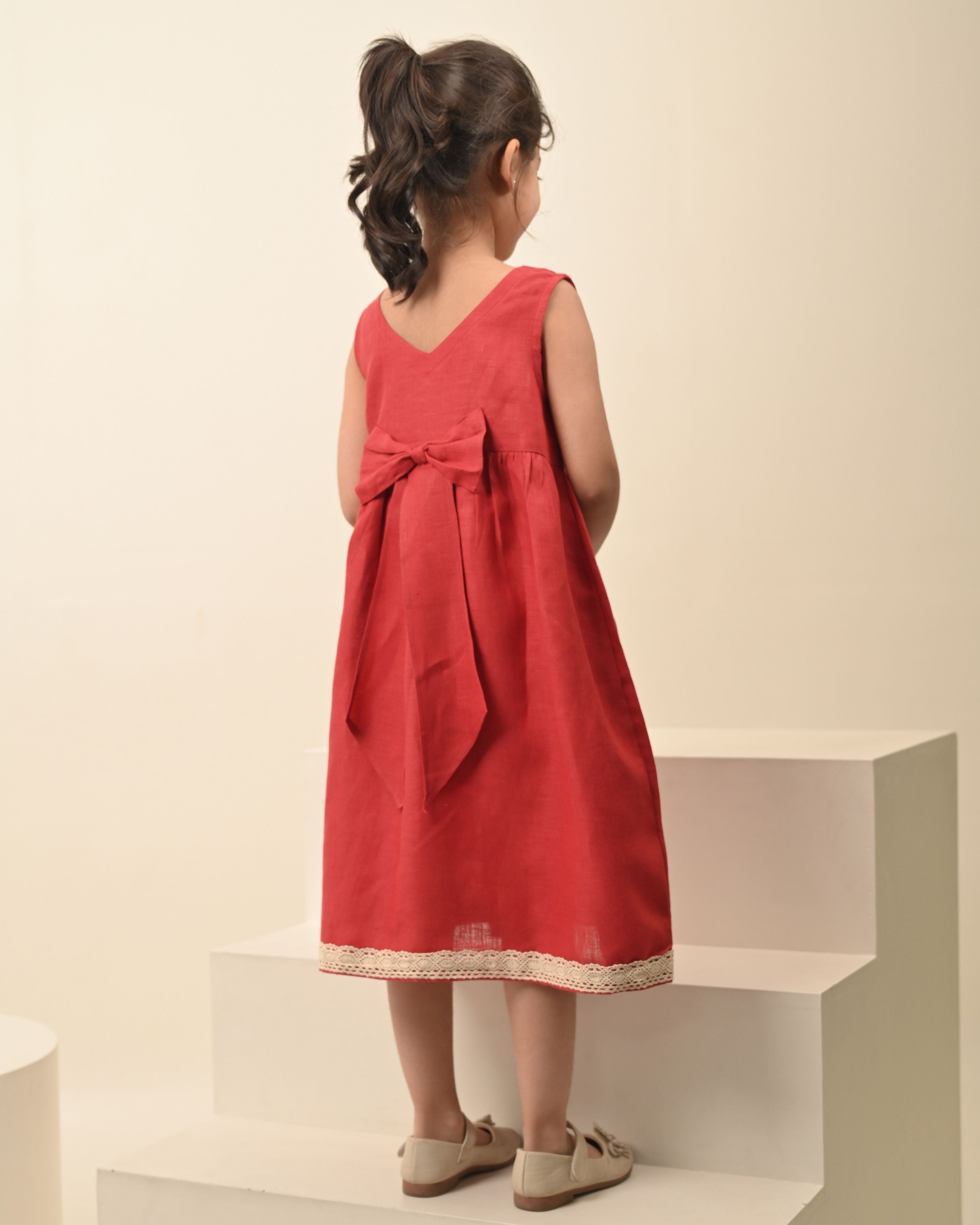 Pure Linen Alluring Frock