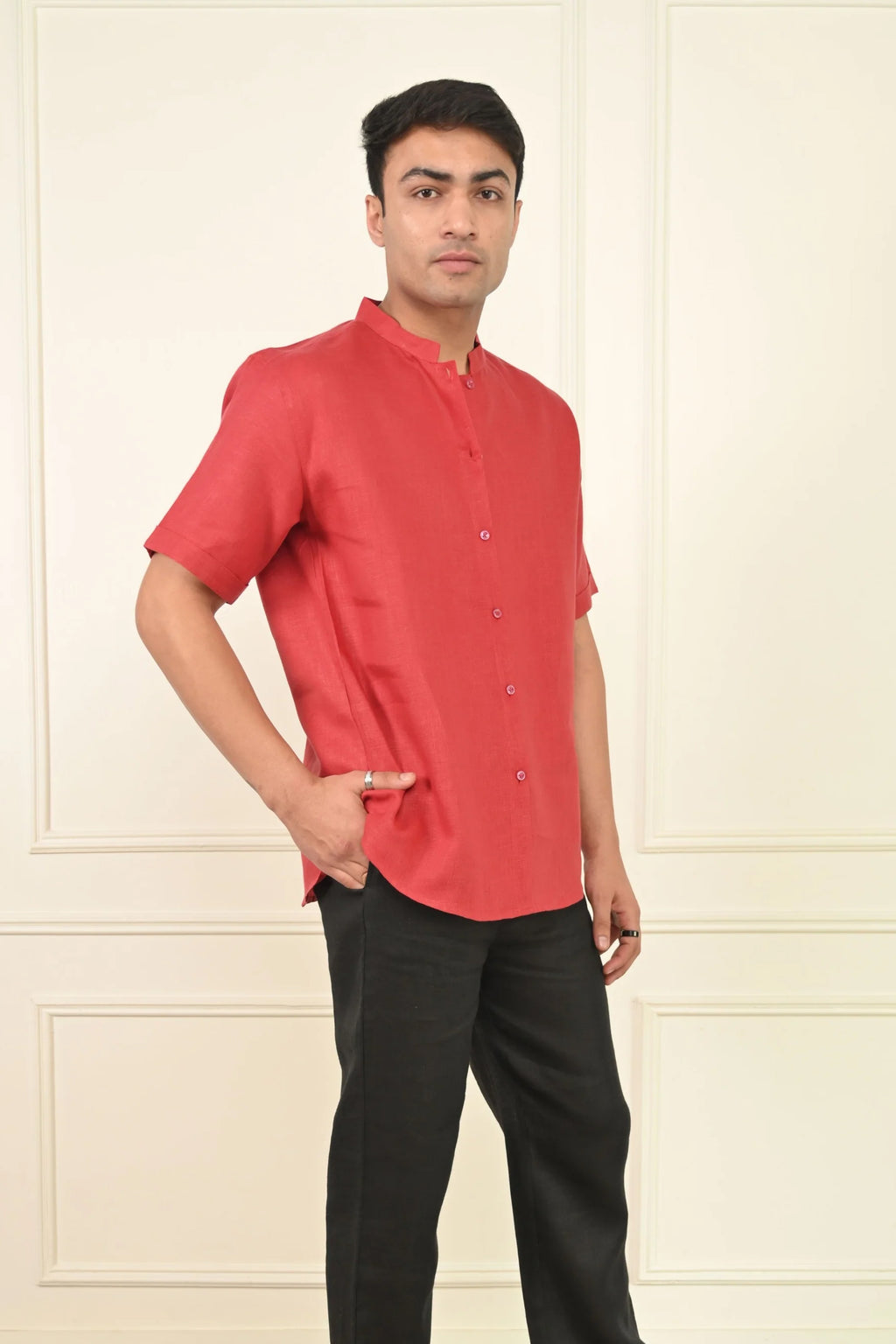 Pure Linen Straight Pant