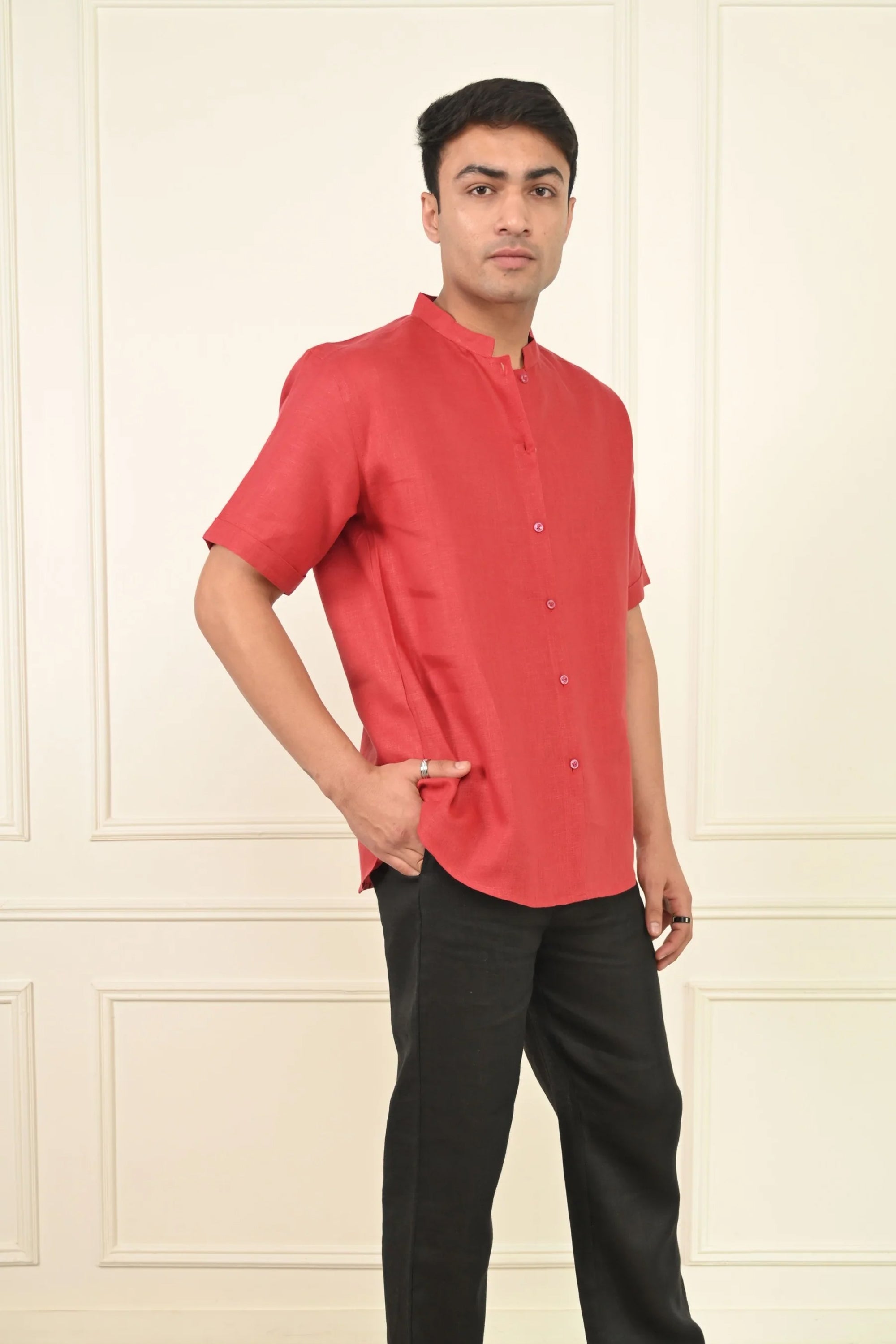 Pure Linen Straight Pant