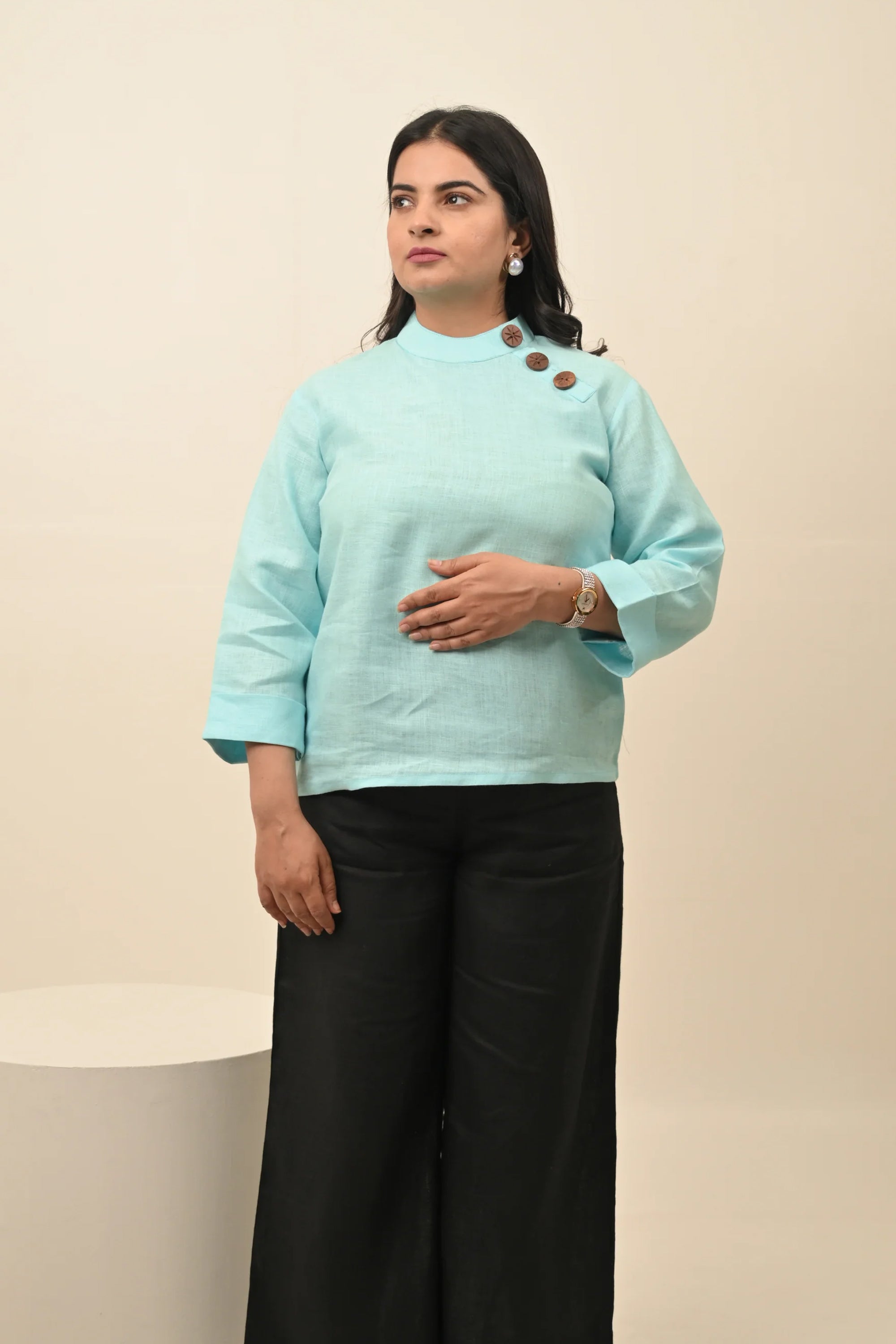 Pure Linen Effortless Top