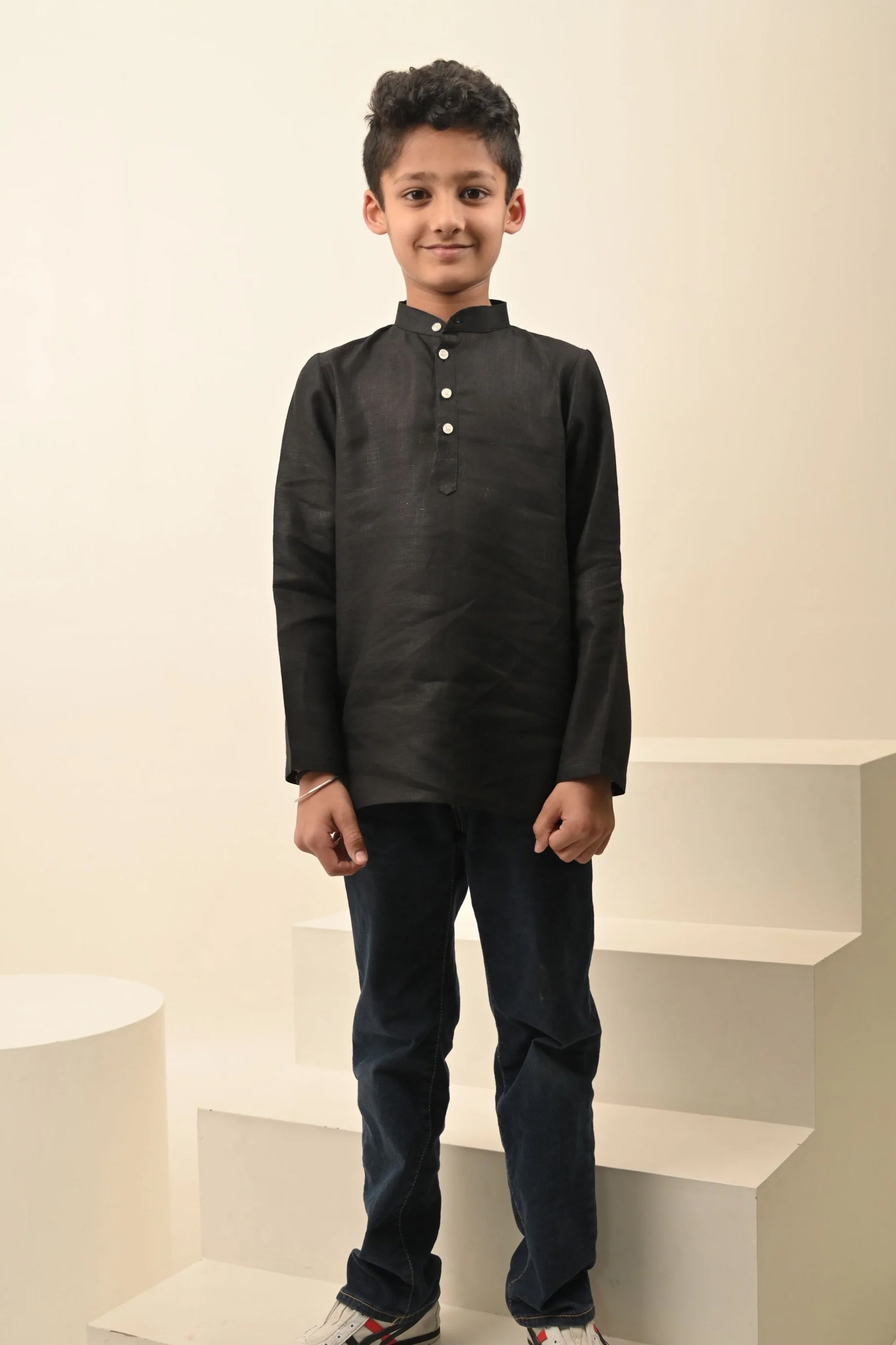 Pure Linen Essential Kurta