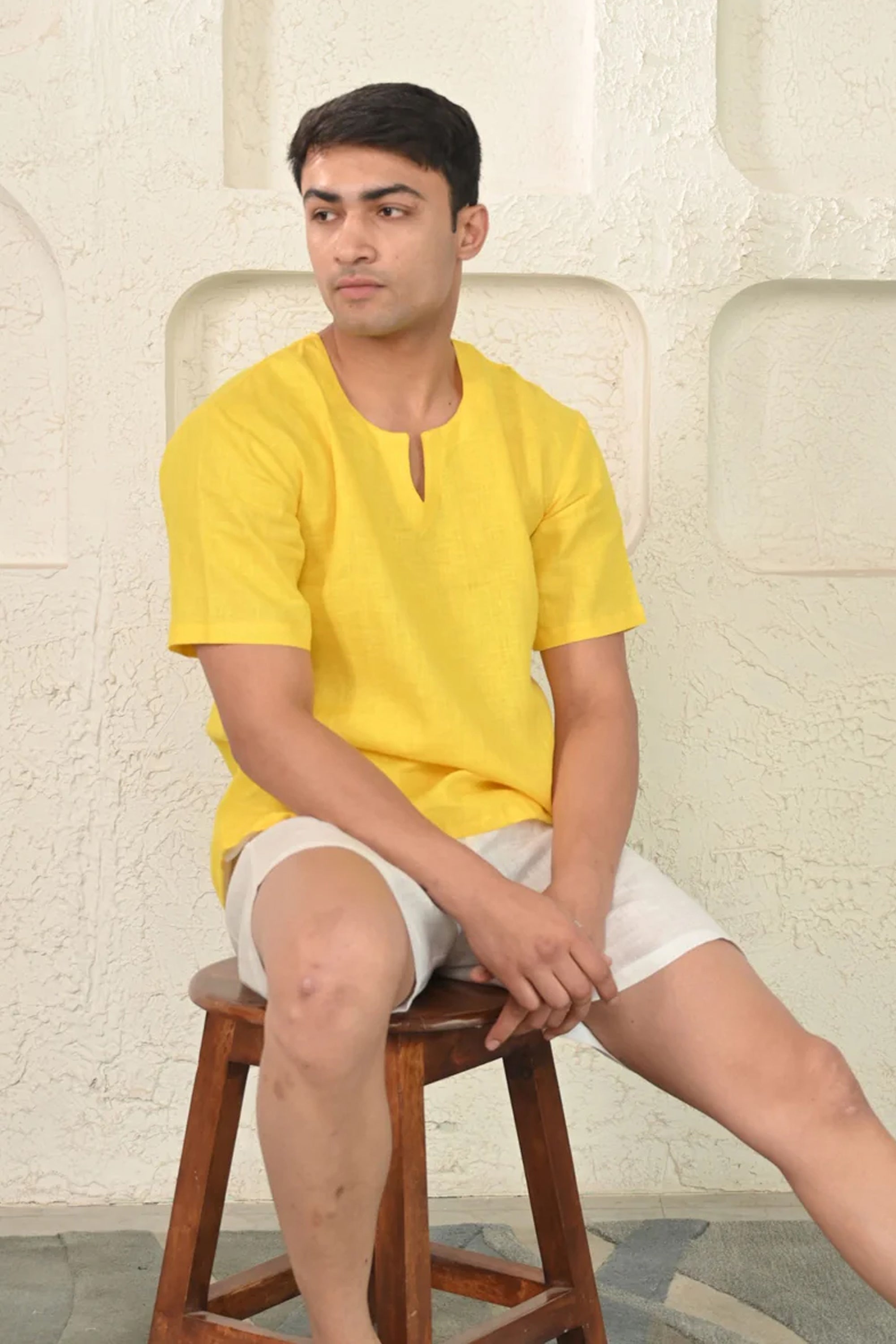 Pure Linen Pleasant Kurta