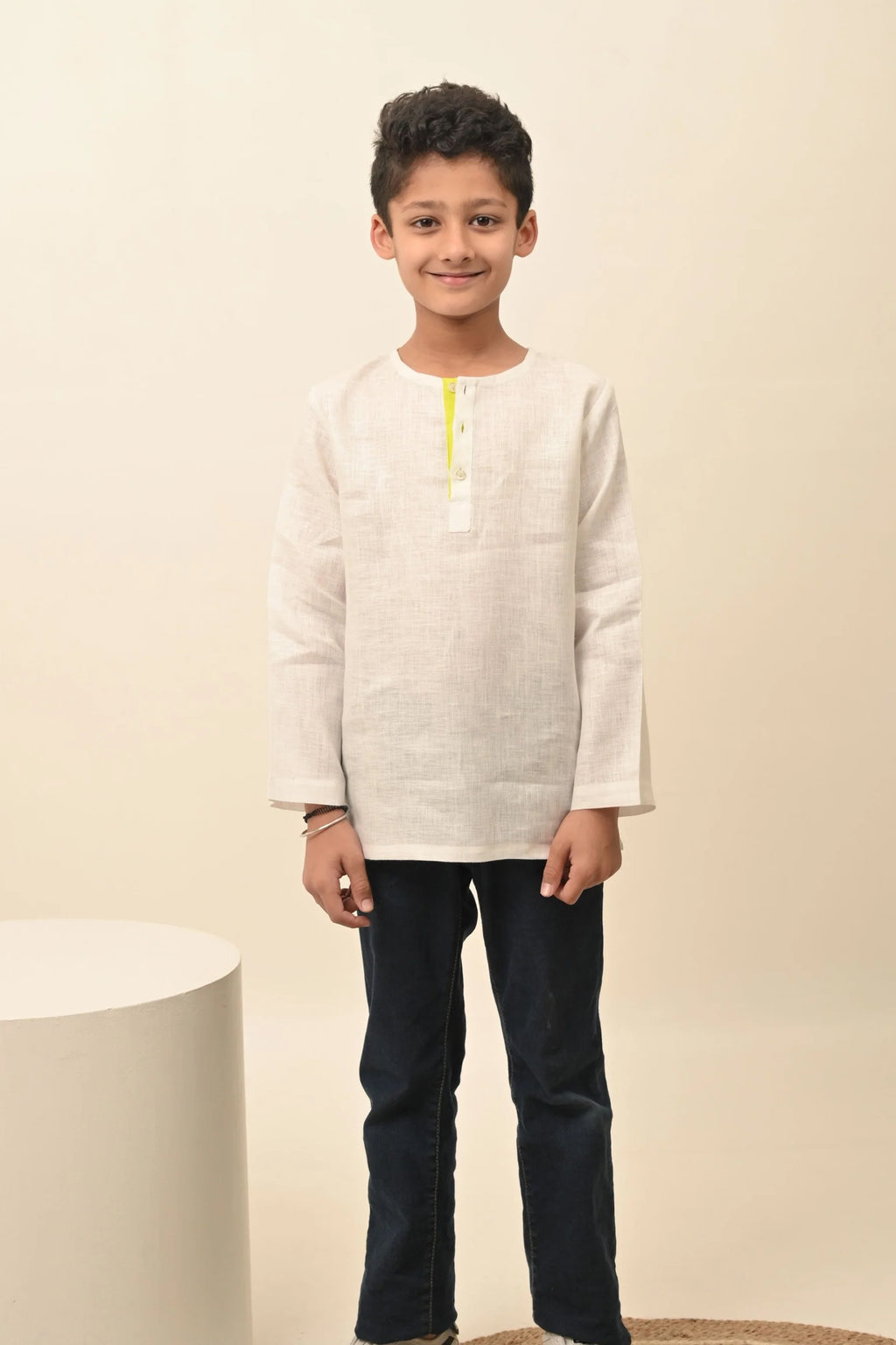 Pure Linen Casual Kurta