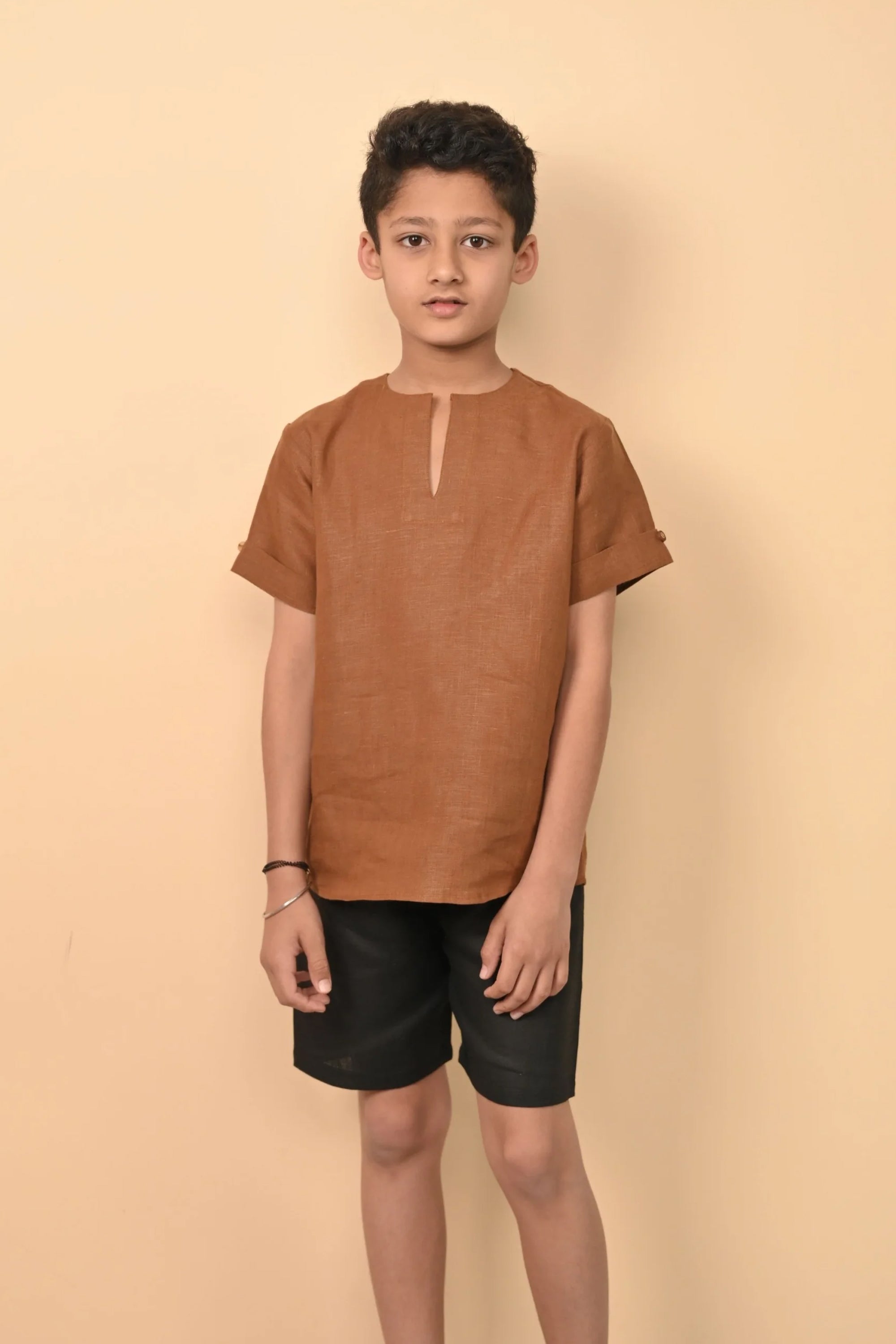 Pure Linen Fashionable Kurta