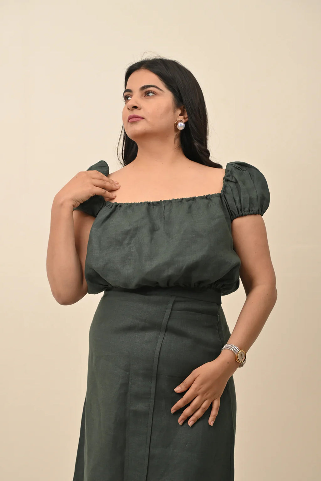 Pure Linen Summery Skirt