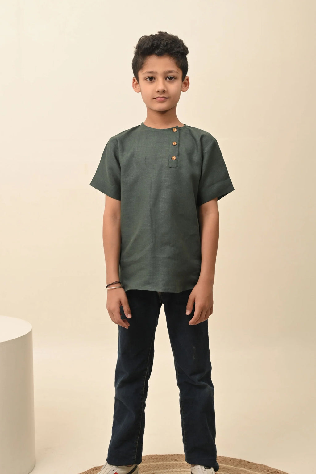 Pure Linen Trendy Kurta