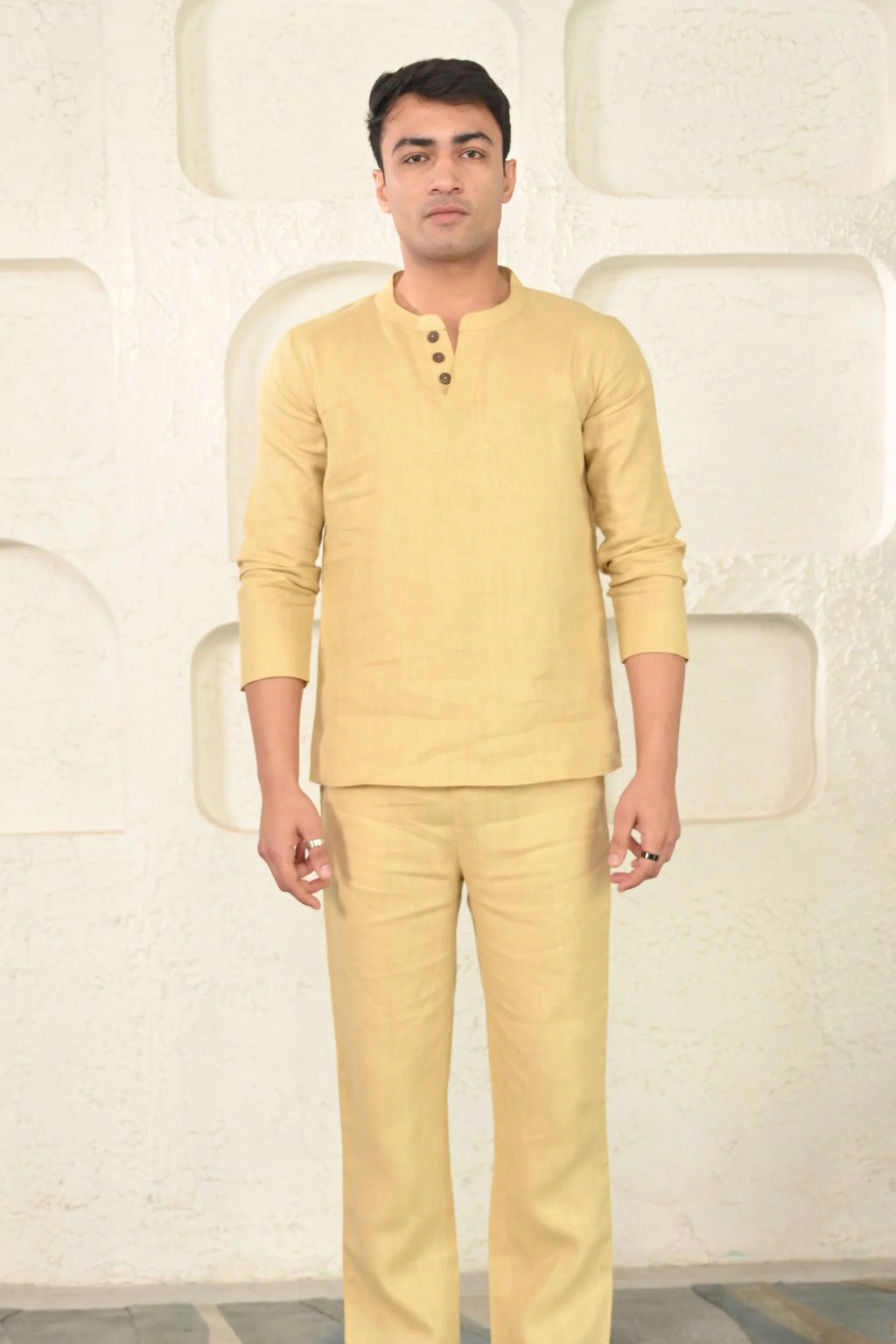 Pure Linen Casual Cord Set