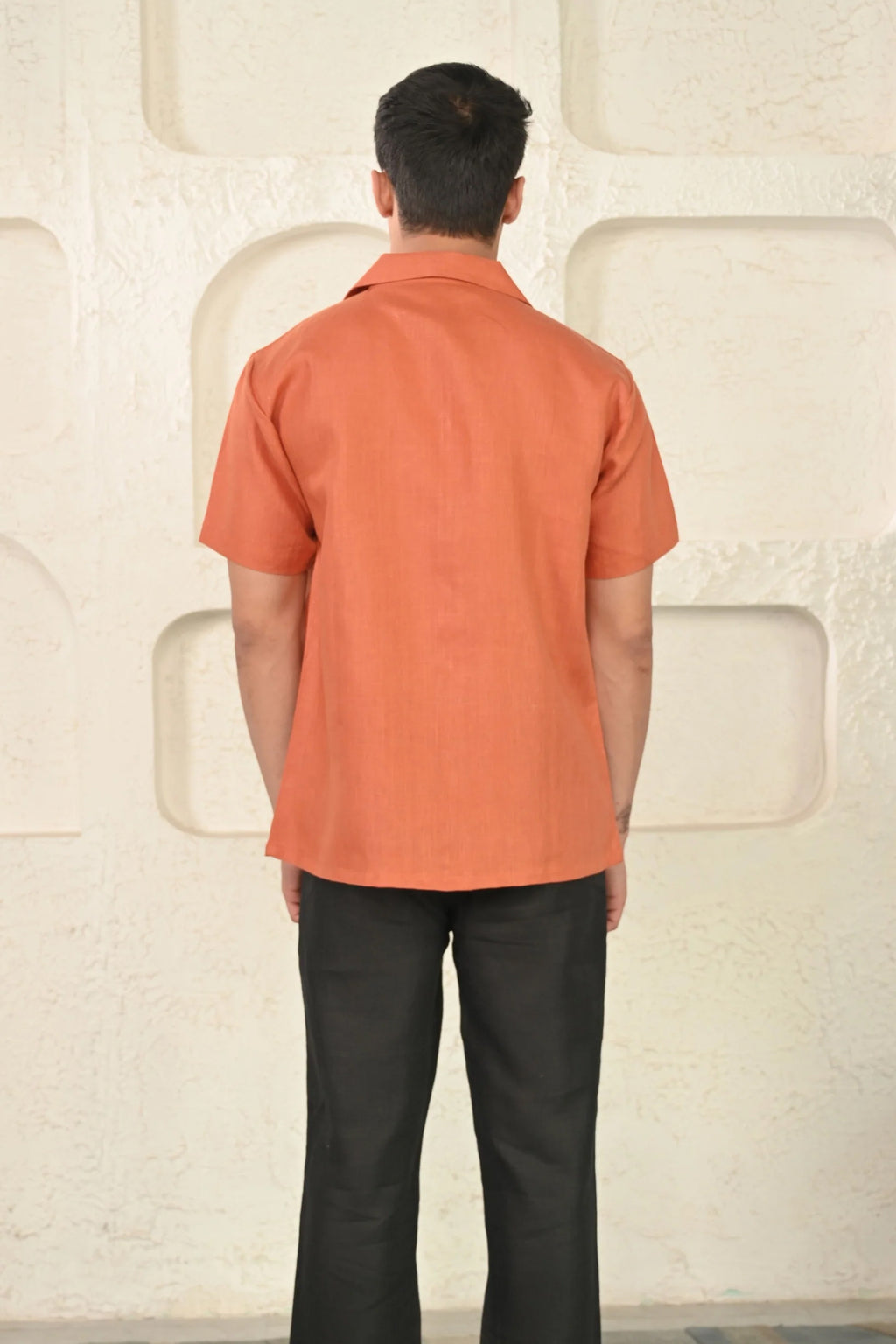 Pure Linen Semi Formal Shirt