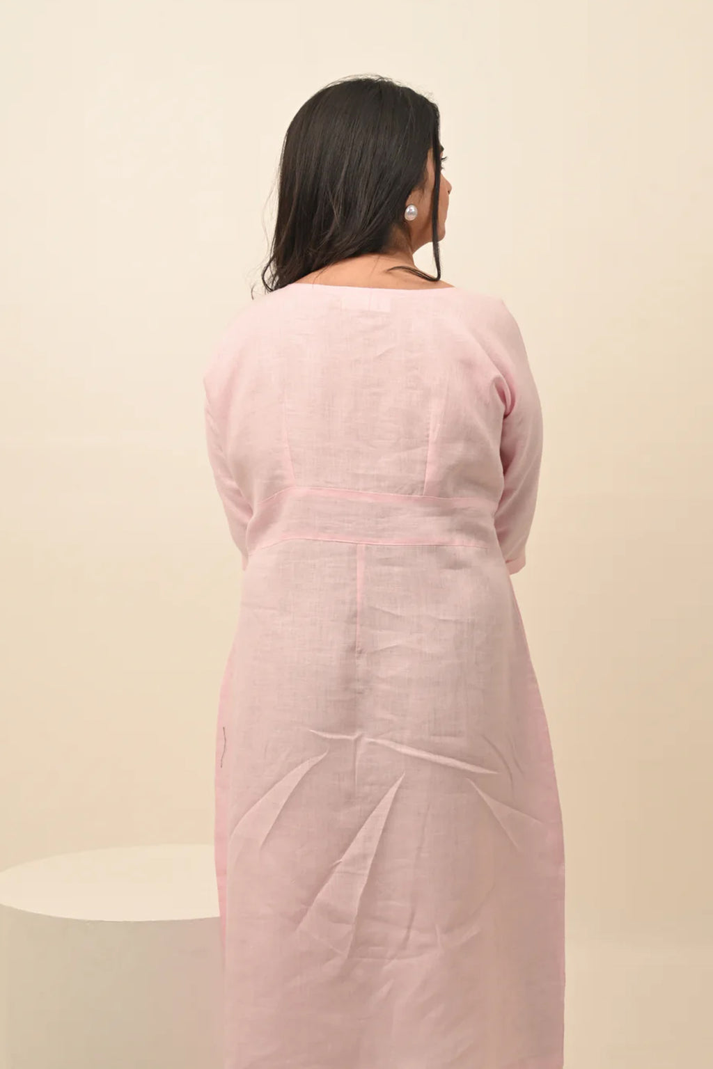 Pure Linen Pleasant Dress
