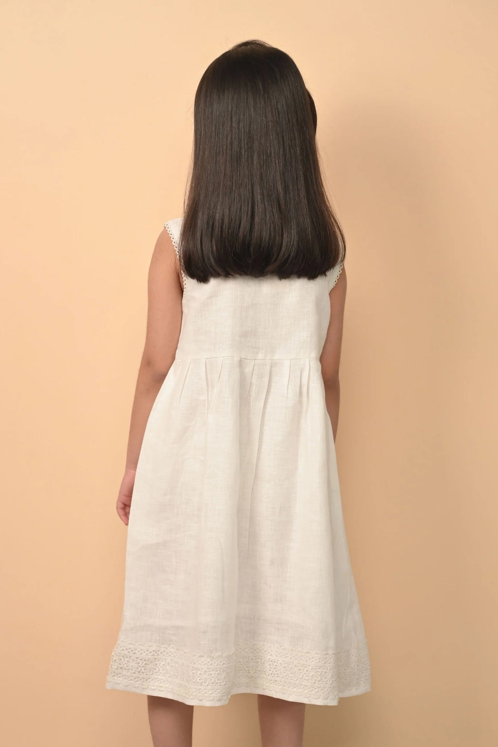 Pure Linen Cute Frock