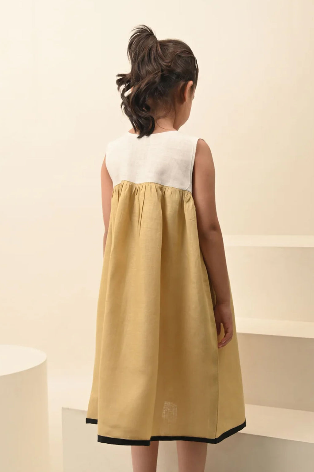 Pure Linen Adorable Frock