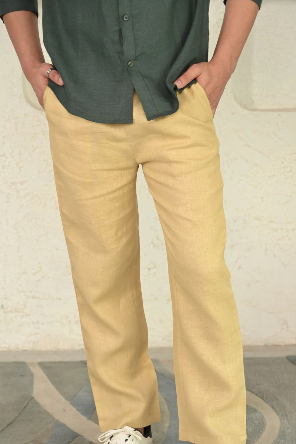 Pure Linen Full Sleeves Shirt