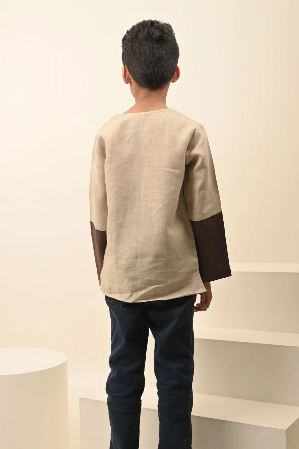 Pure Linen Stylish Kurta