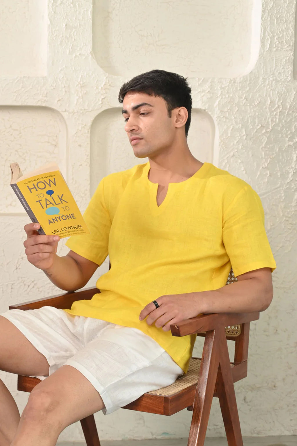 Pure Linen Pleasant Kurta