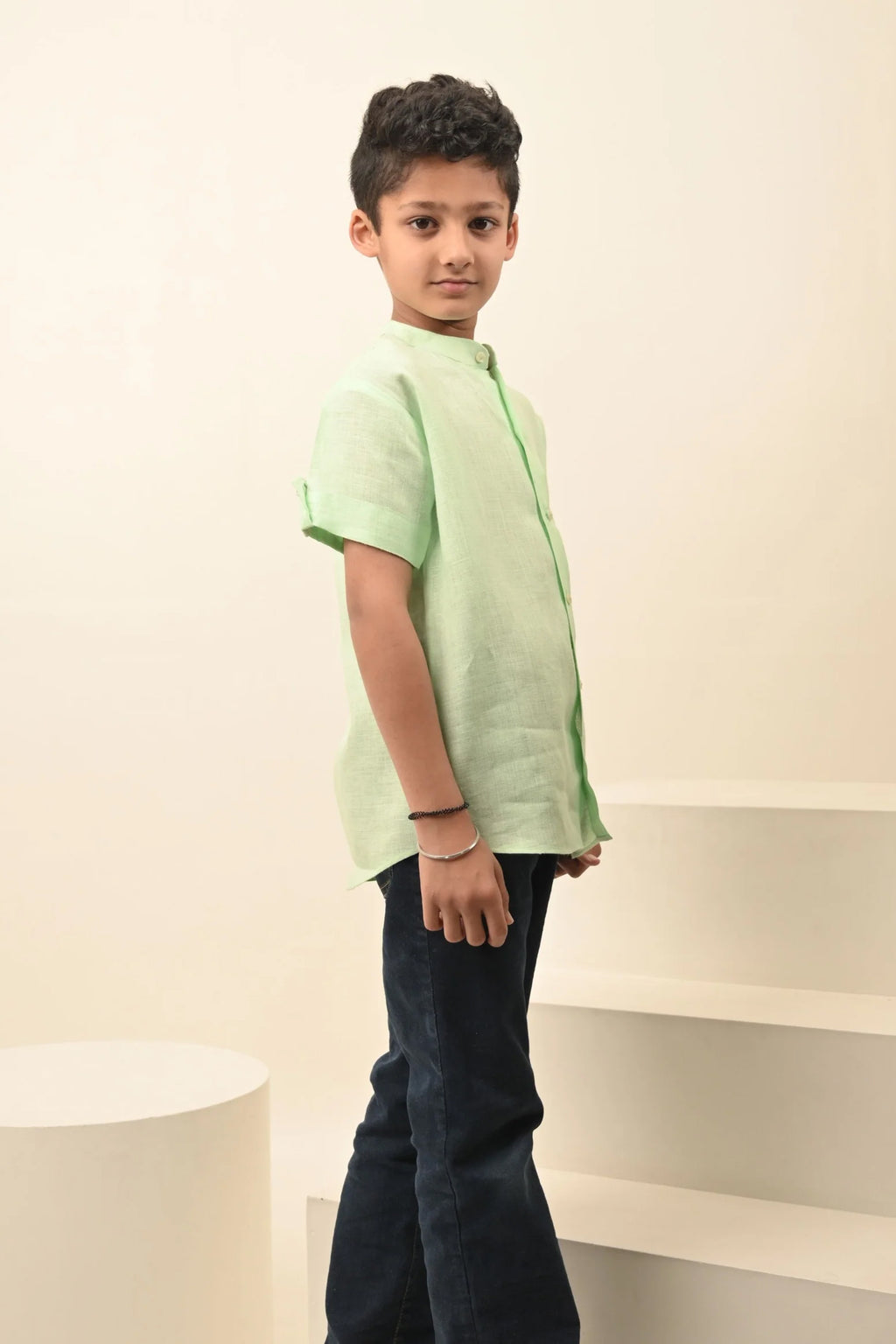 Pure Linen Modish Shirt