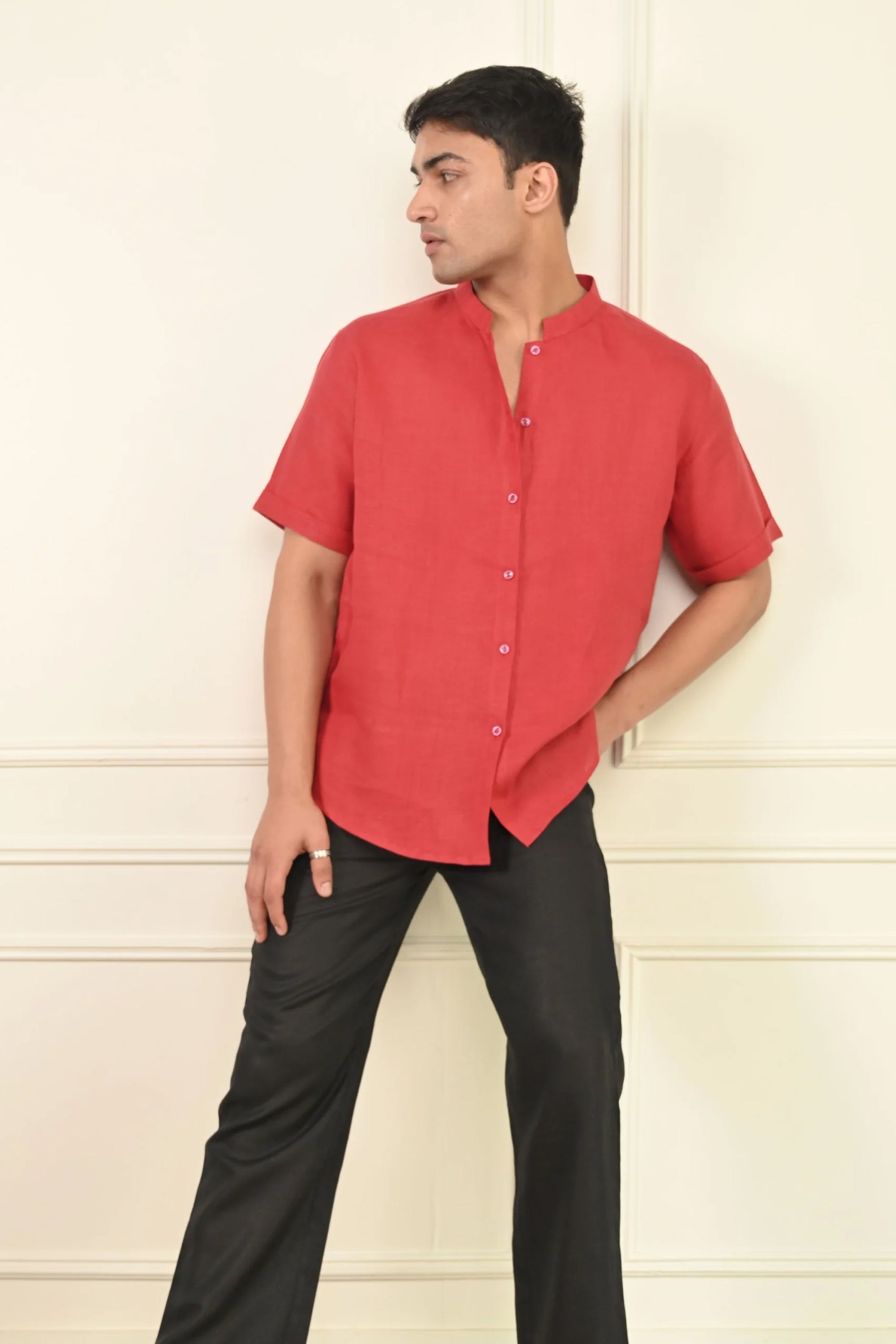 Pure Linen Straight Pant