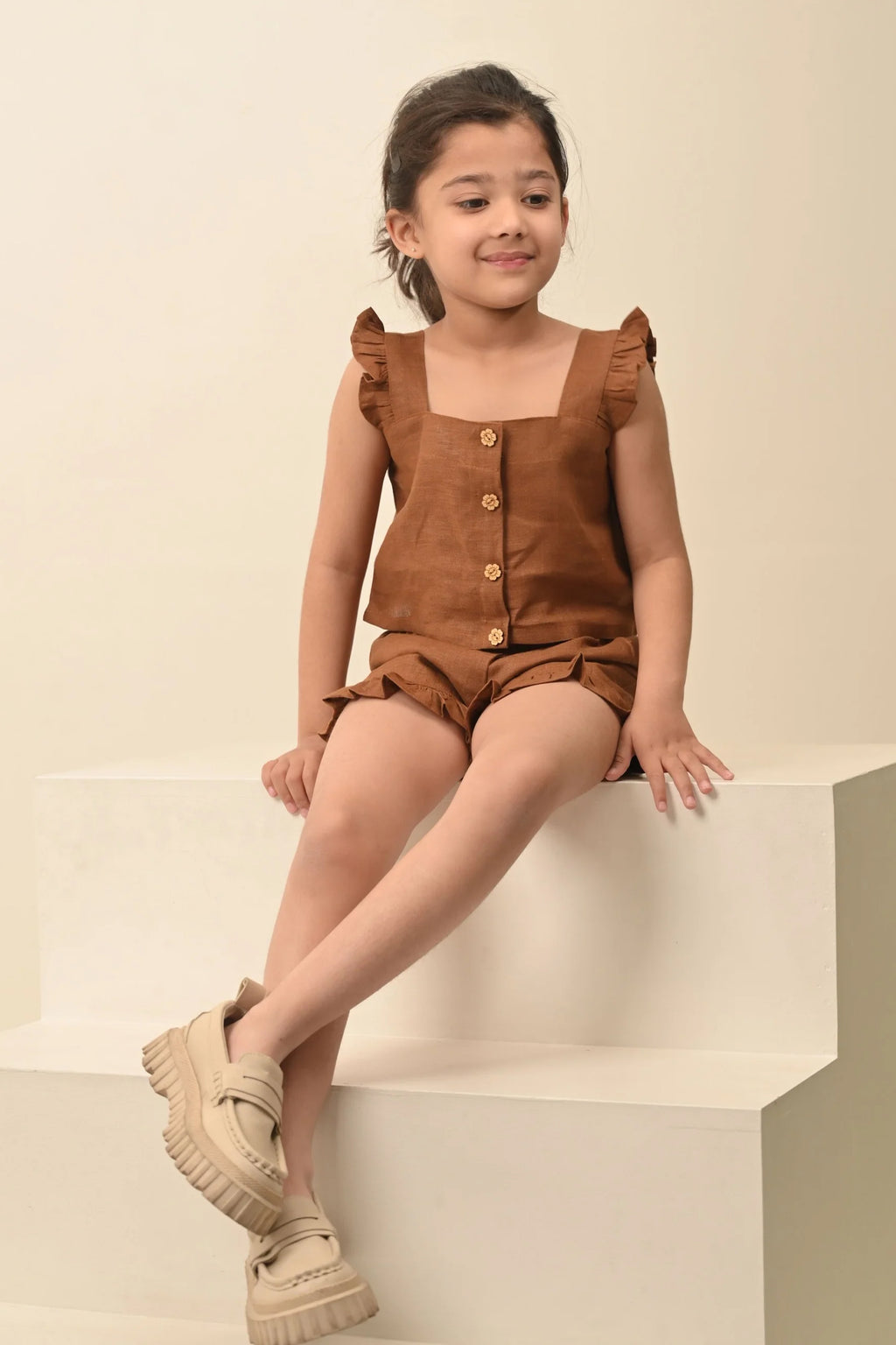 Pure Linen Charming Cord Set