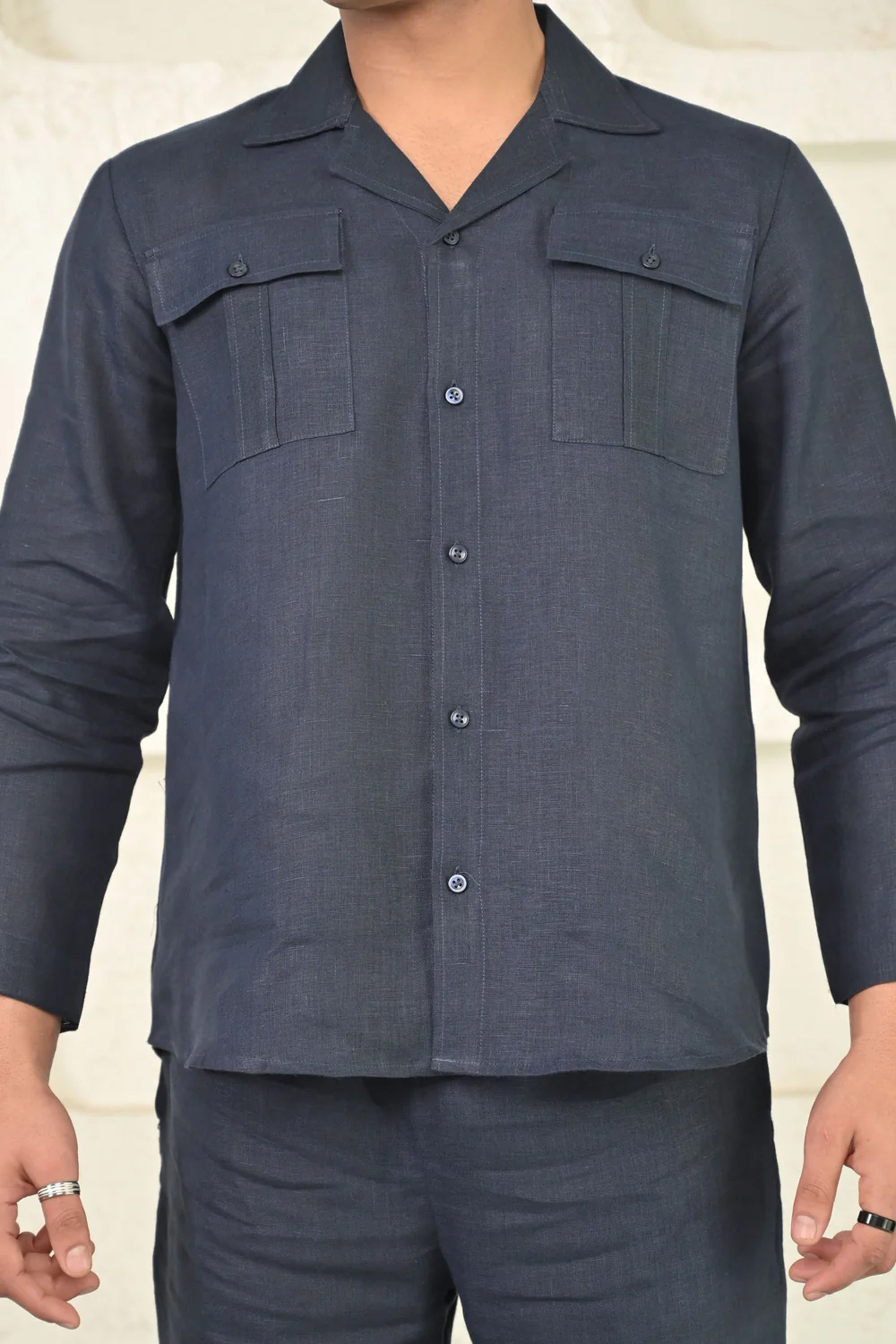 Pure Linen Classy Shirt