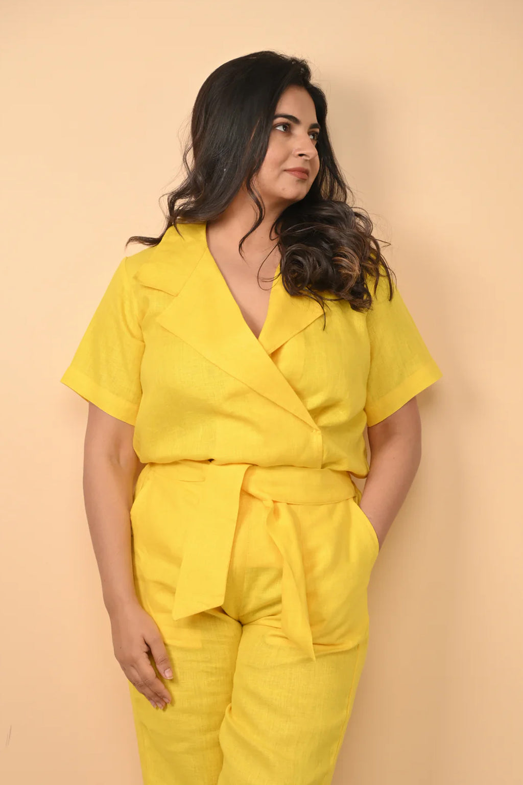 Pure Linen Anytime Dress Cord Set