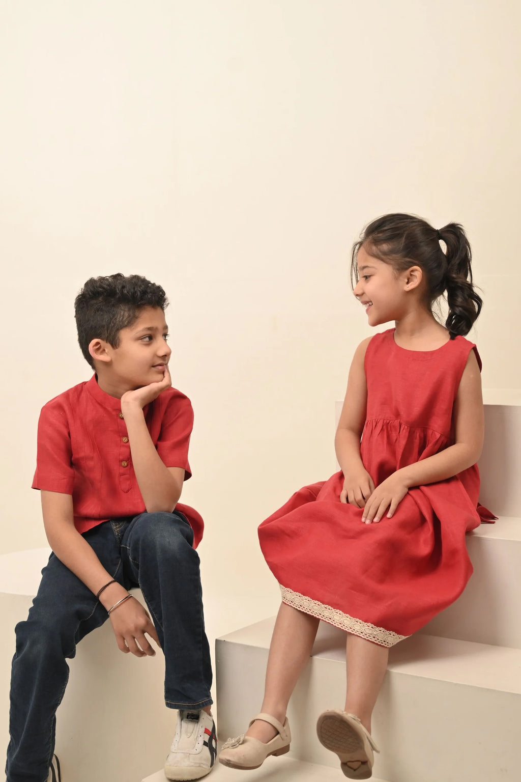 Pure Linen Alluring Frock