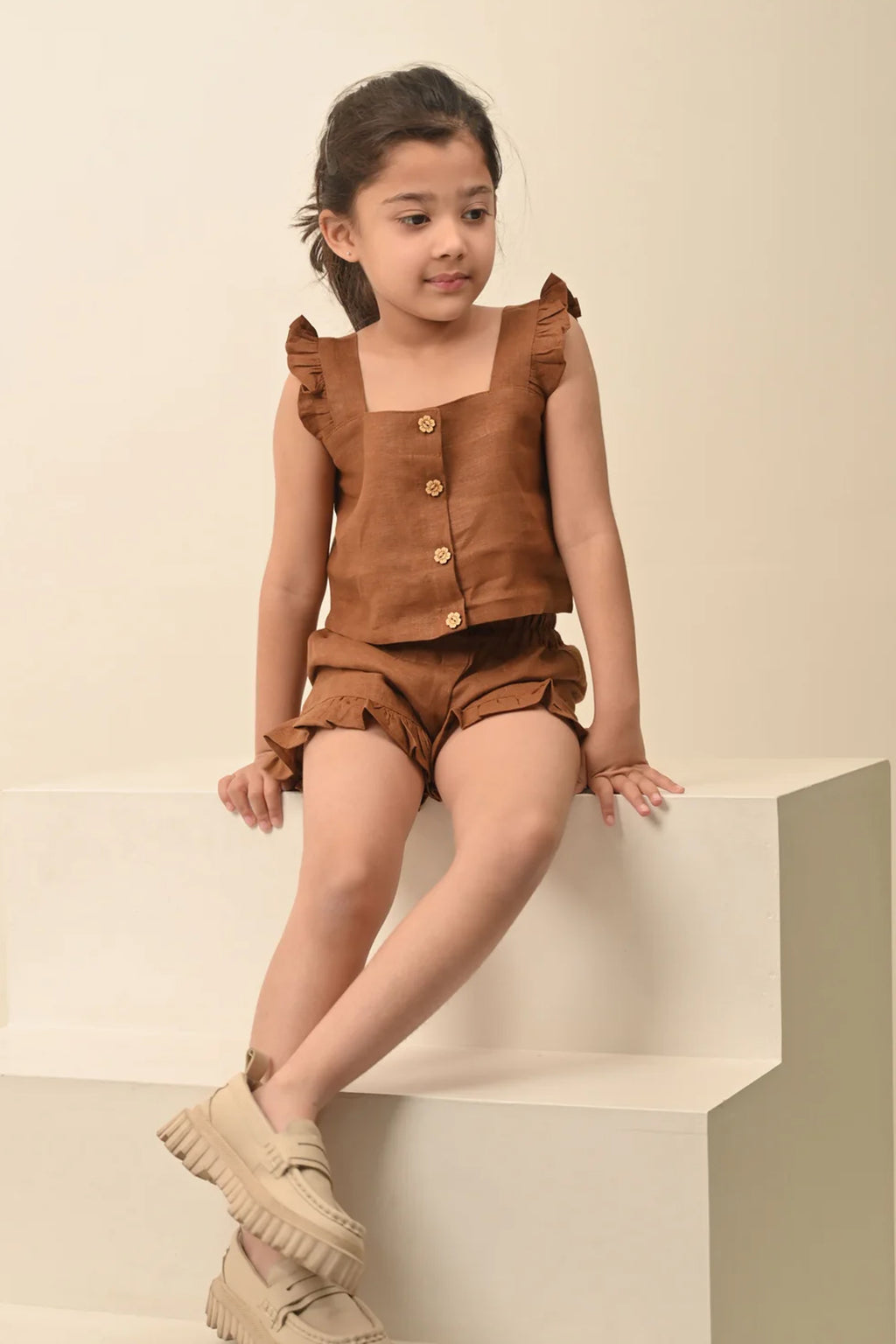 Pure Linen Charming Cord Set