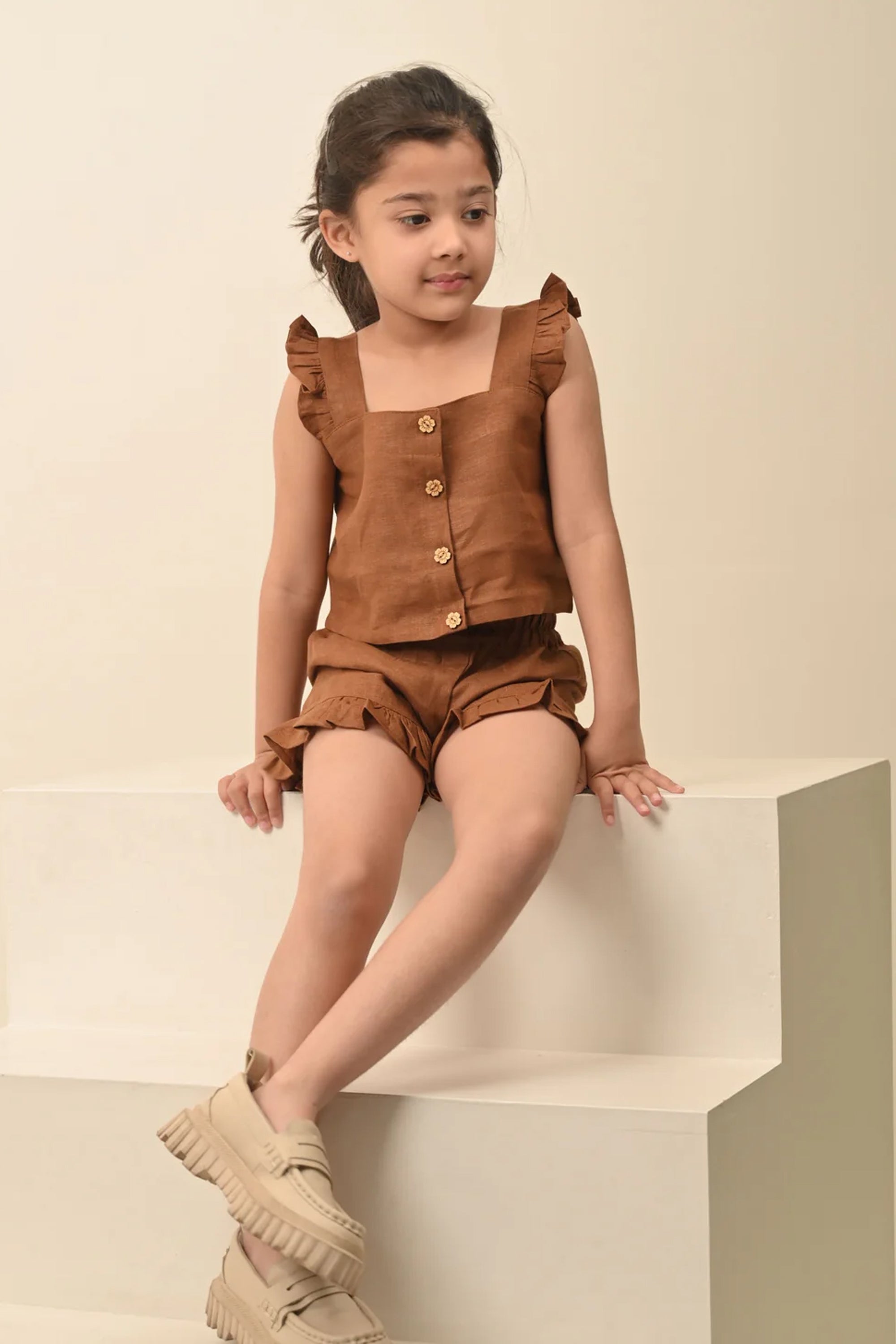 Pure Linen Charming Cord Set