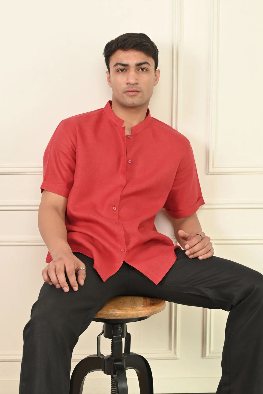 Pure Linen Straight Pant