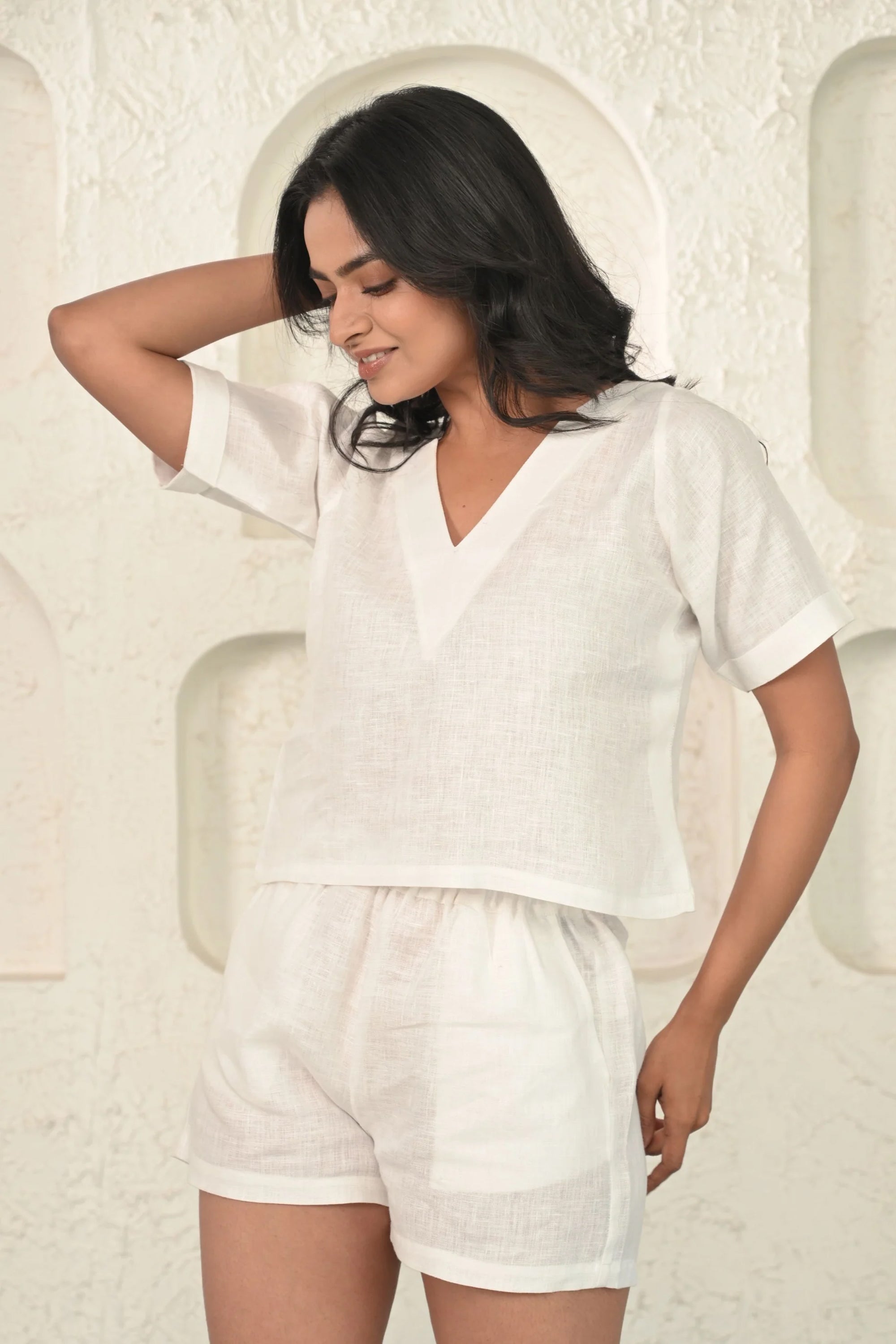 Pure Linen Shorts