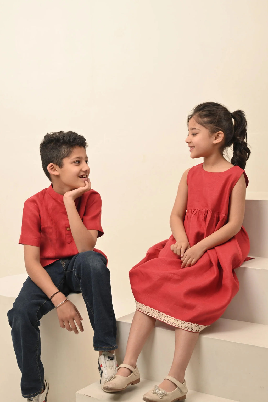 Pure Linen Alluring Frock