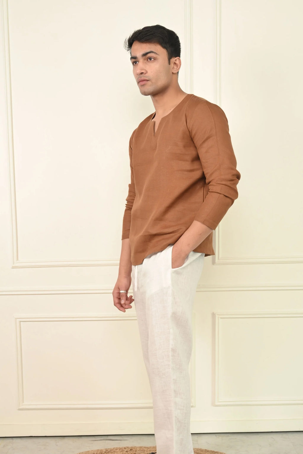 Pure Linen Straight Pant