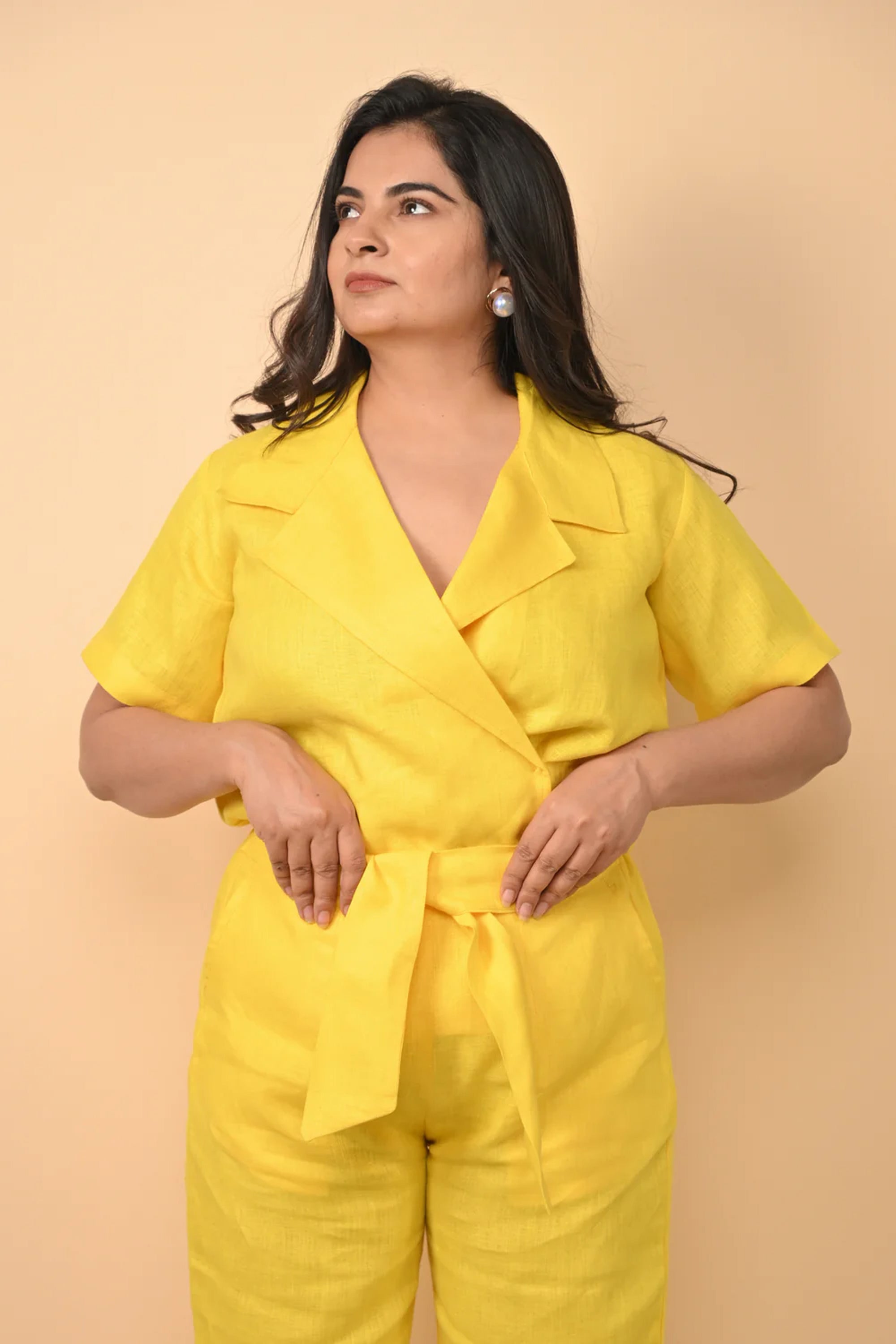 Pure Linen Anytime Dress Cord Set