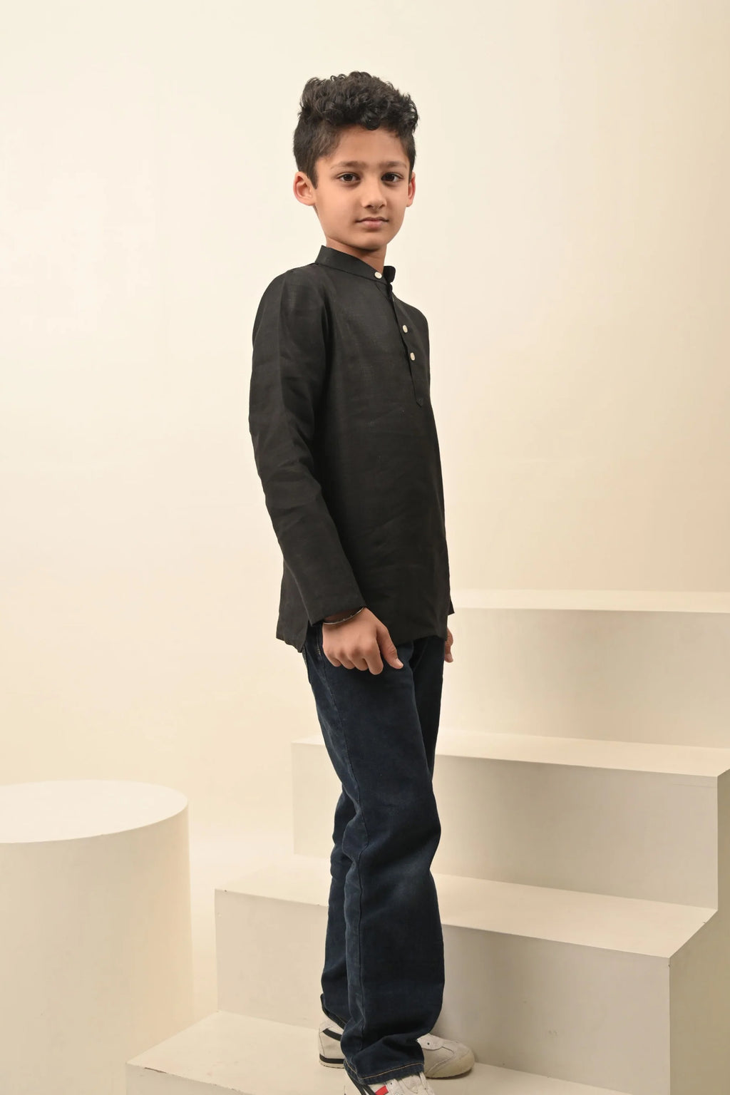 Pure Linen Essential Kurta