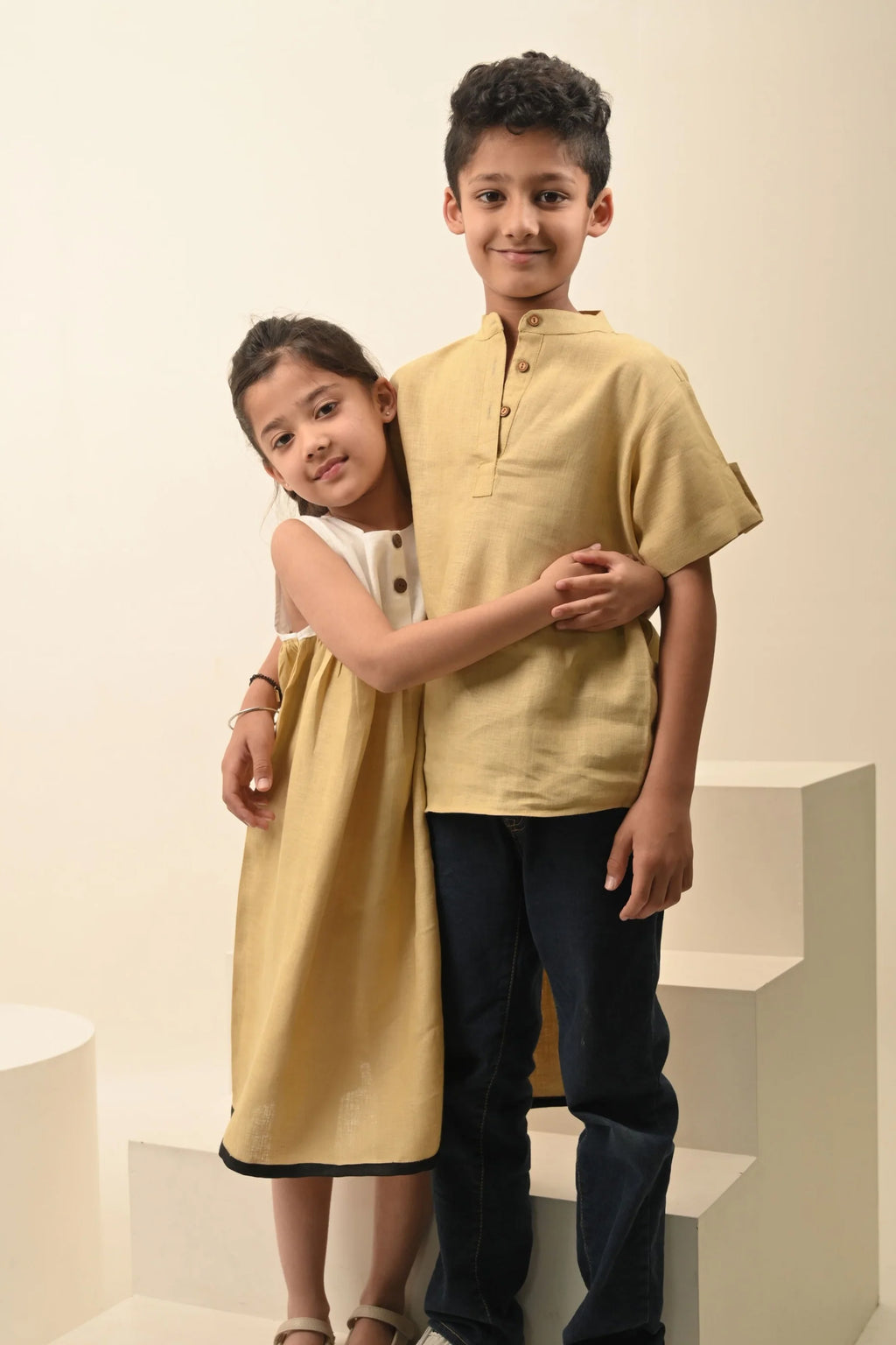 Pure Linen Light Kurta