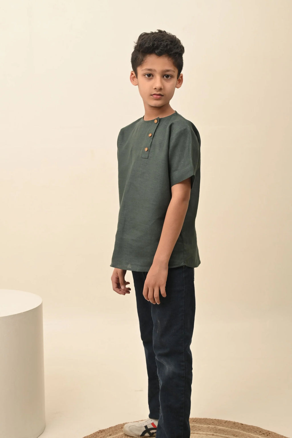 Pure Linen Trendy Kurta