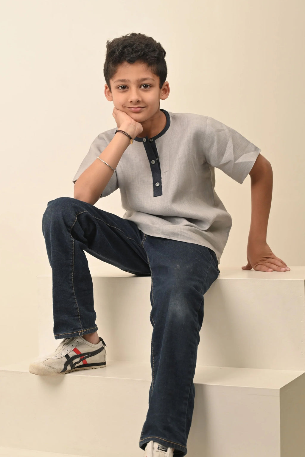 Pure Linen Fascinating Kurta