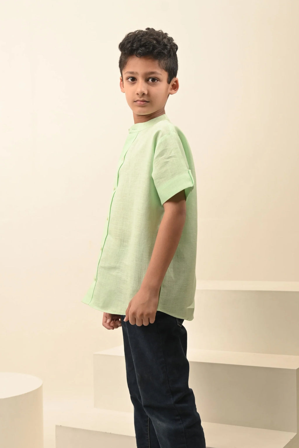 Pure Linen Modish Shirt