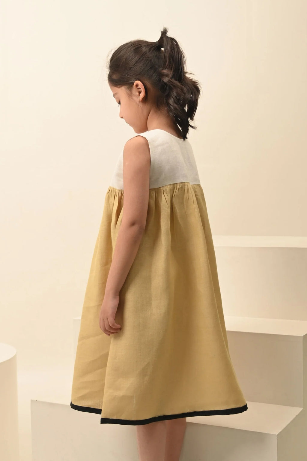 Pure Linen Adorable Frock