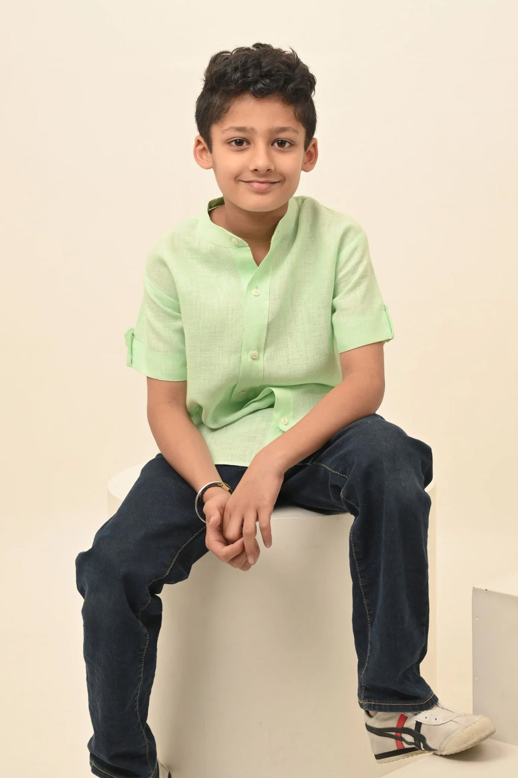 Pure Linen Modish Shirt