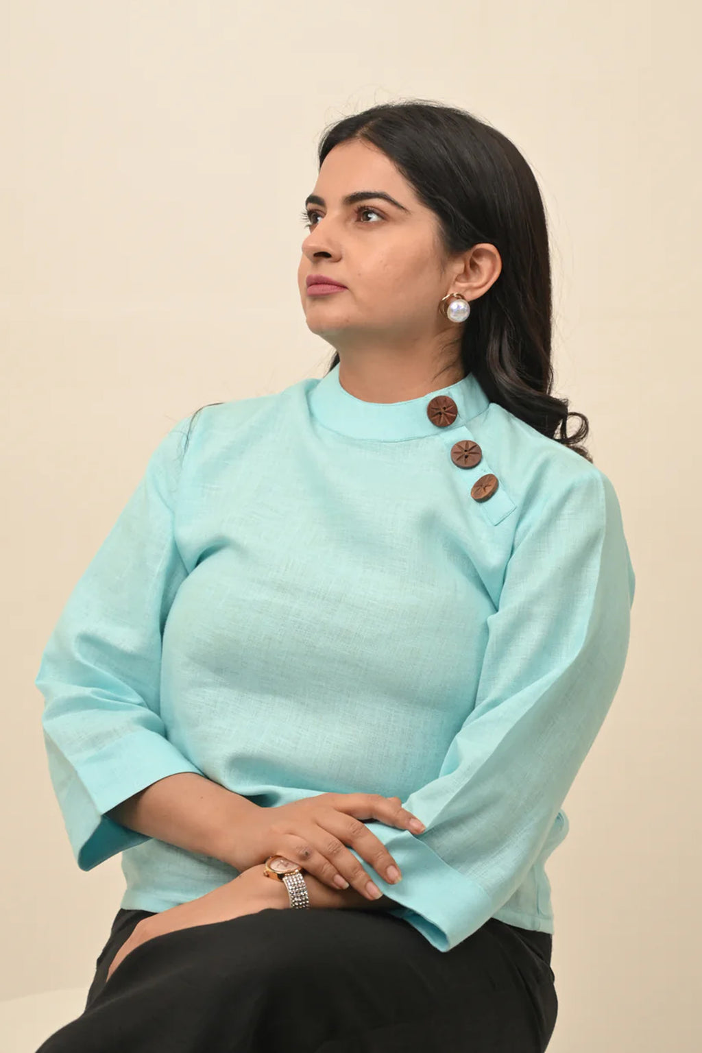 Pure Linen Effortless Top