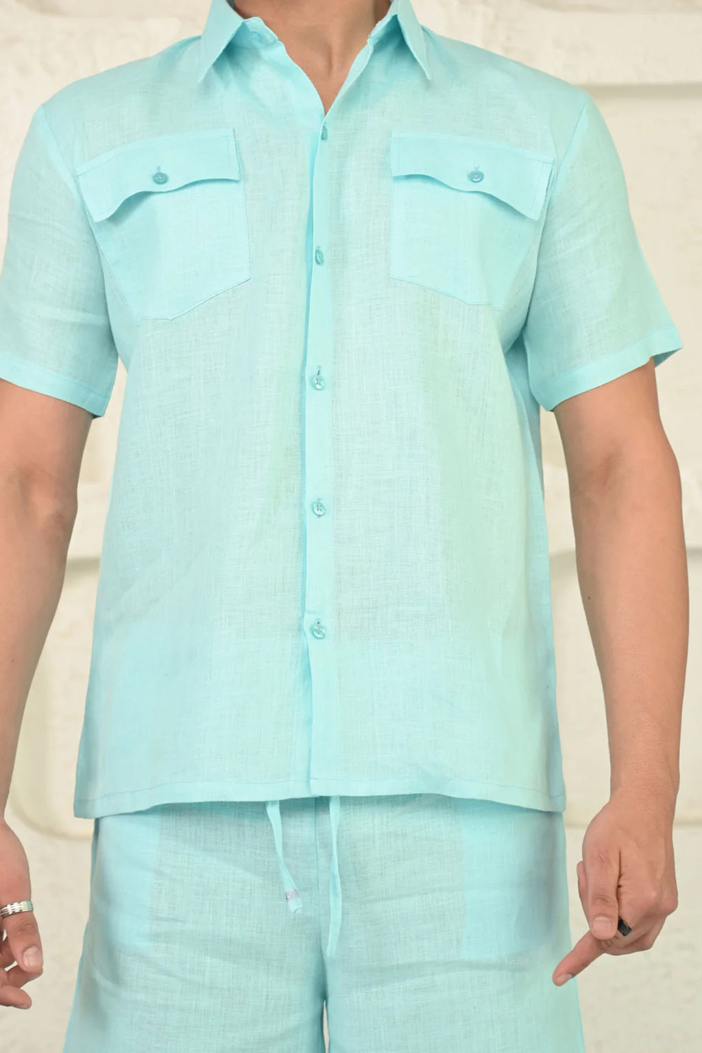 Pure Linen Trendy Scord Set