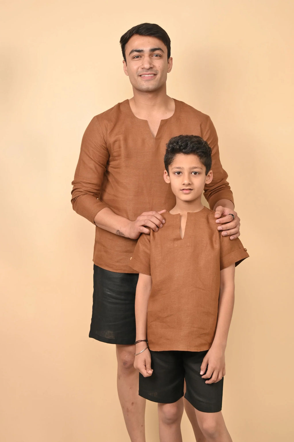 Pure Linen Fashionable Kurta