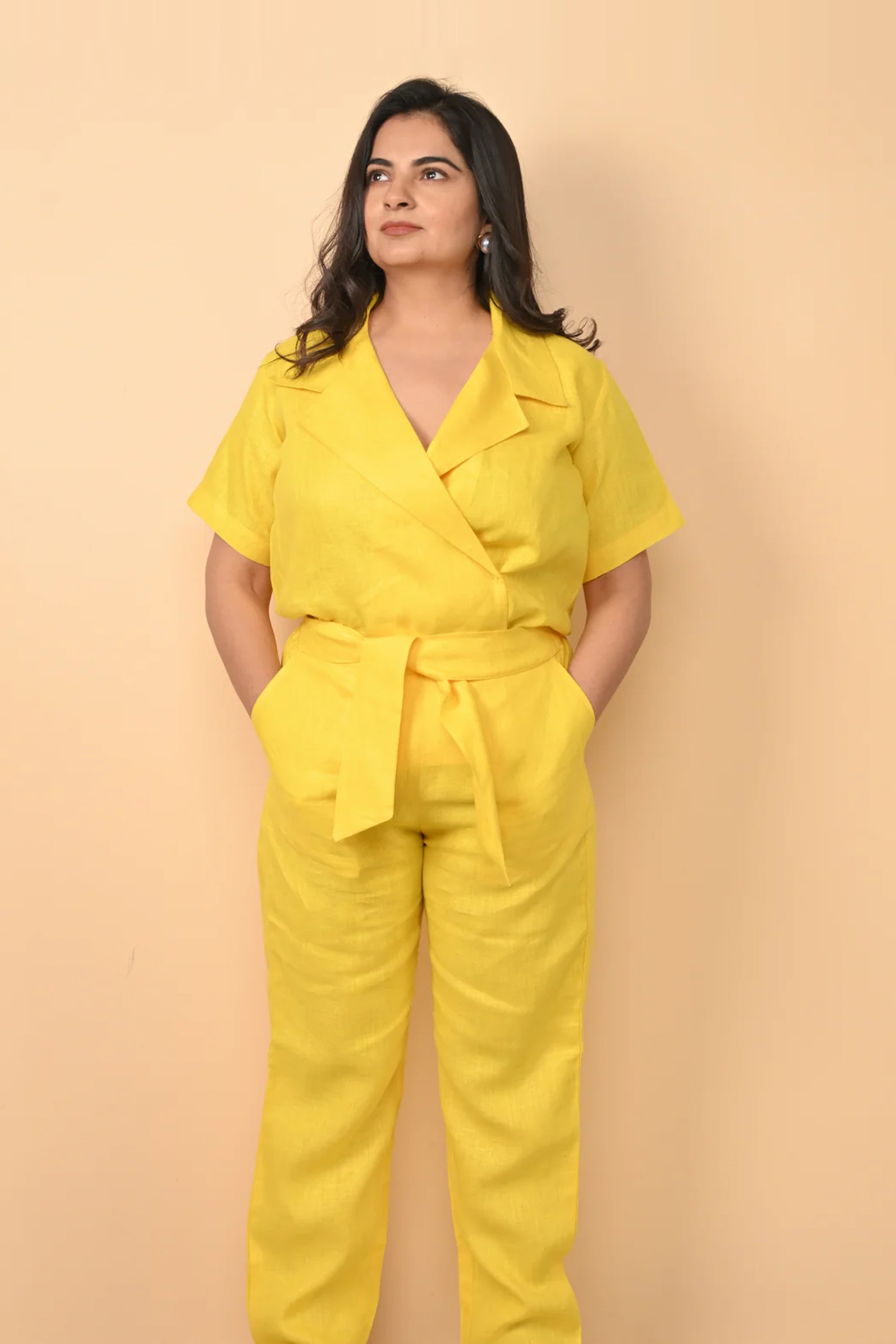 Pure Linen Anytime Dress Cord Set