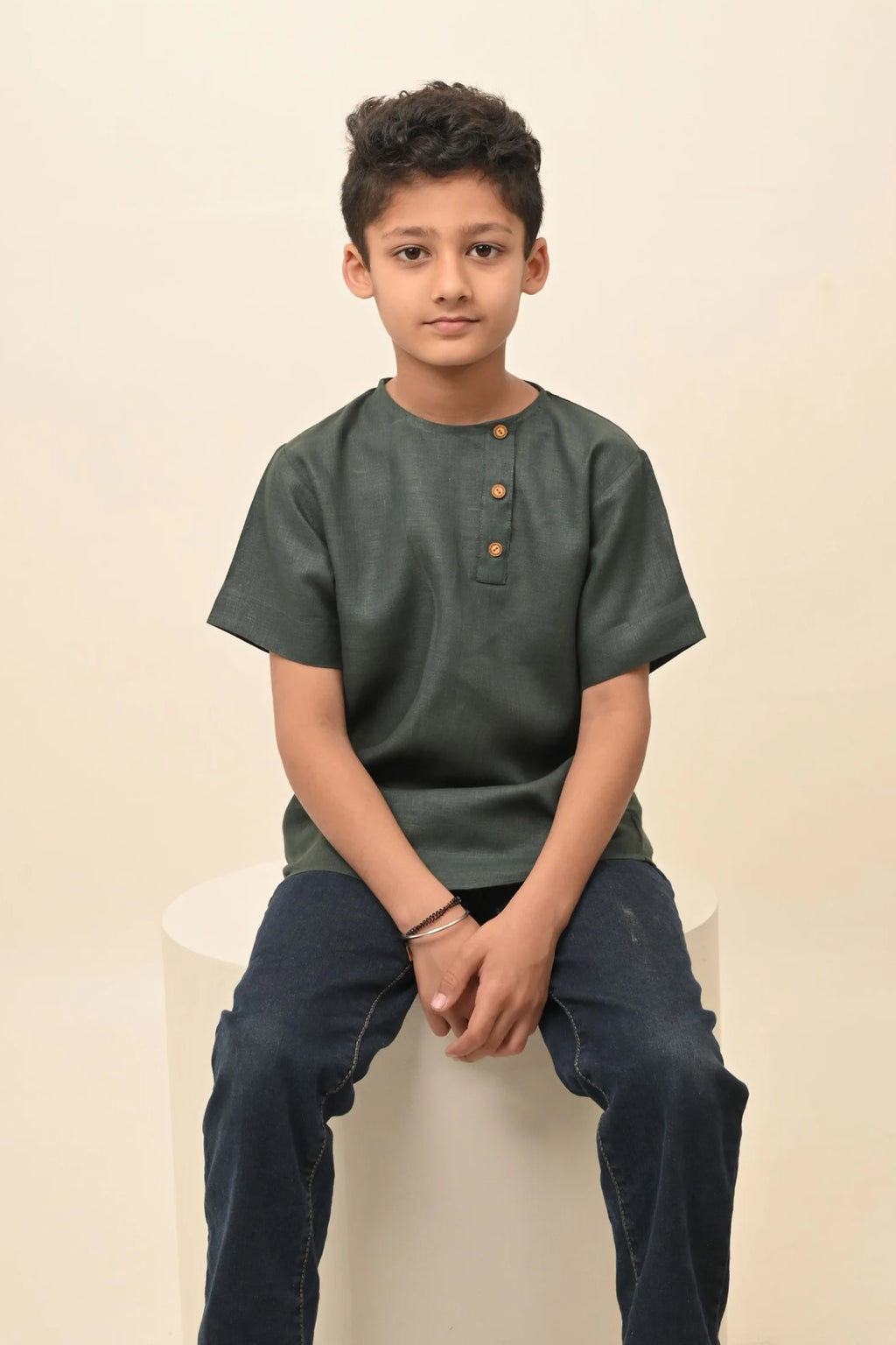 Pure Linen Trendy Kurta