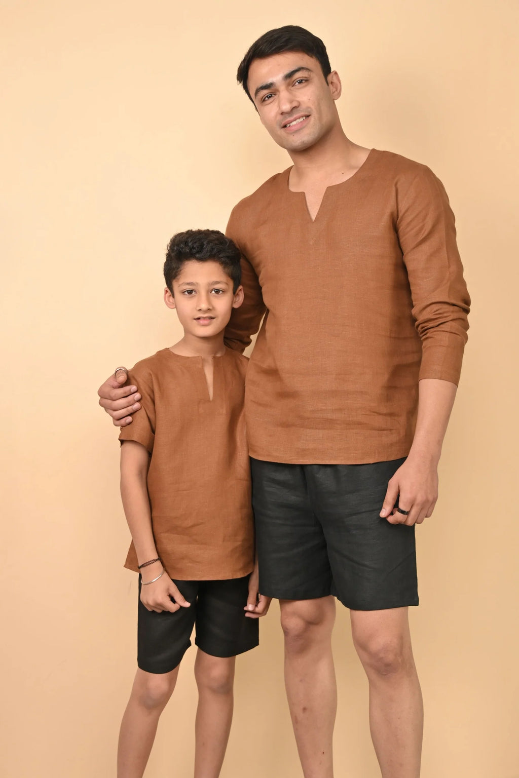 Pure Linen Fashionable Kurta