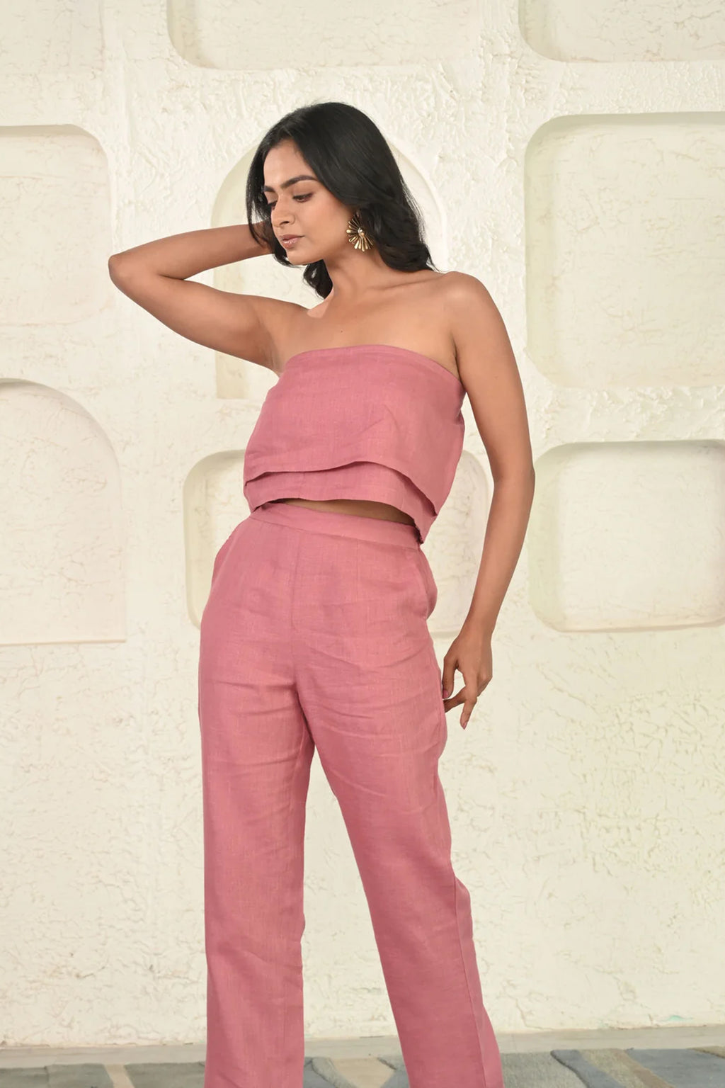 Pure Linen Straight Pant