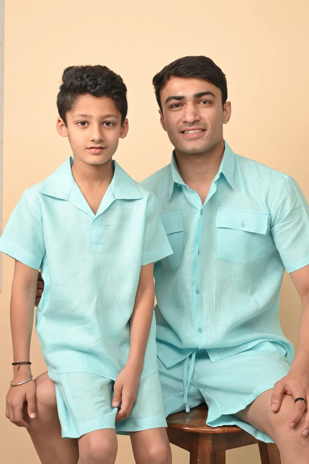 Pure Linen Casual Cord Set