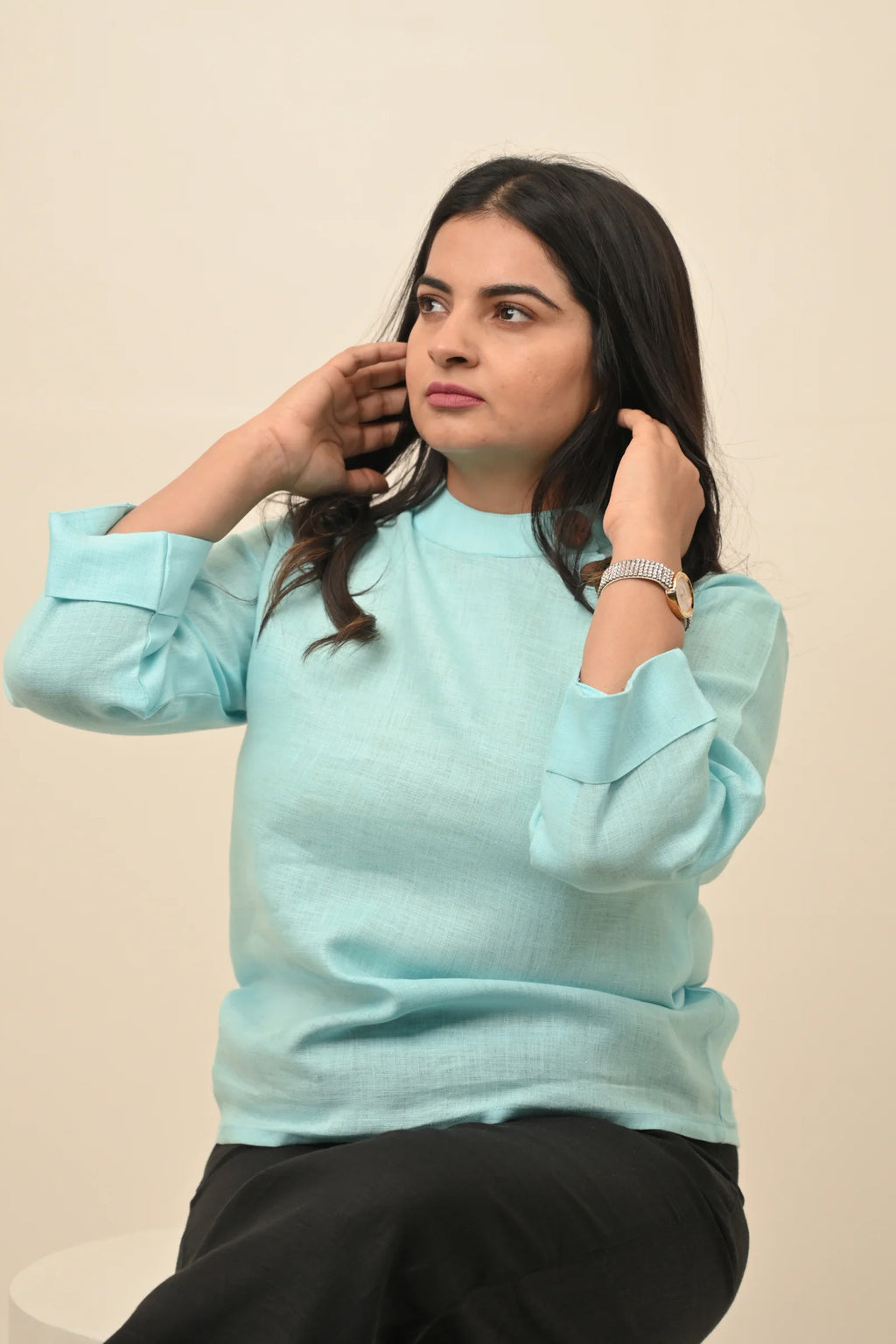 Pure Linen Effortless Top