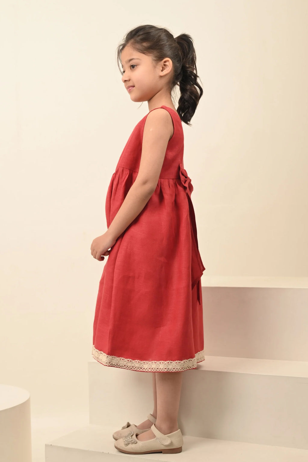 Pure Linen Alluring Frock