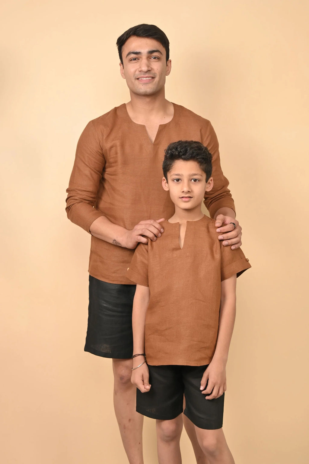 Pure Linen Multi Purpose Shorts